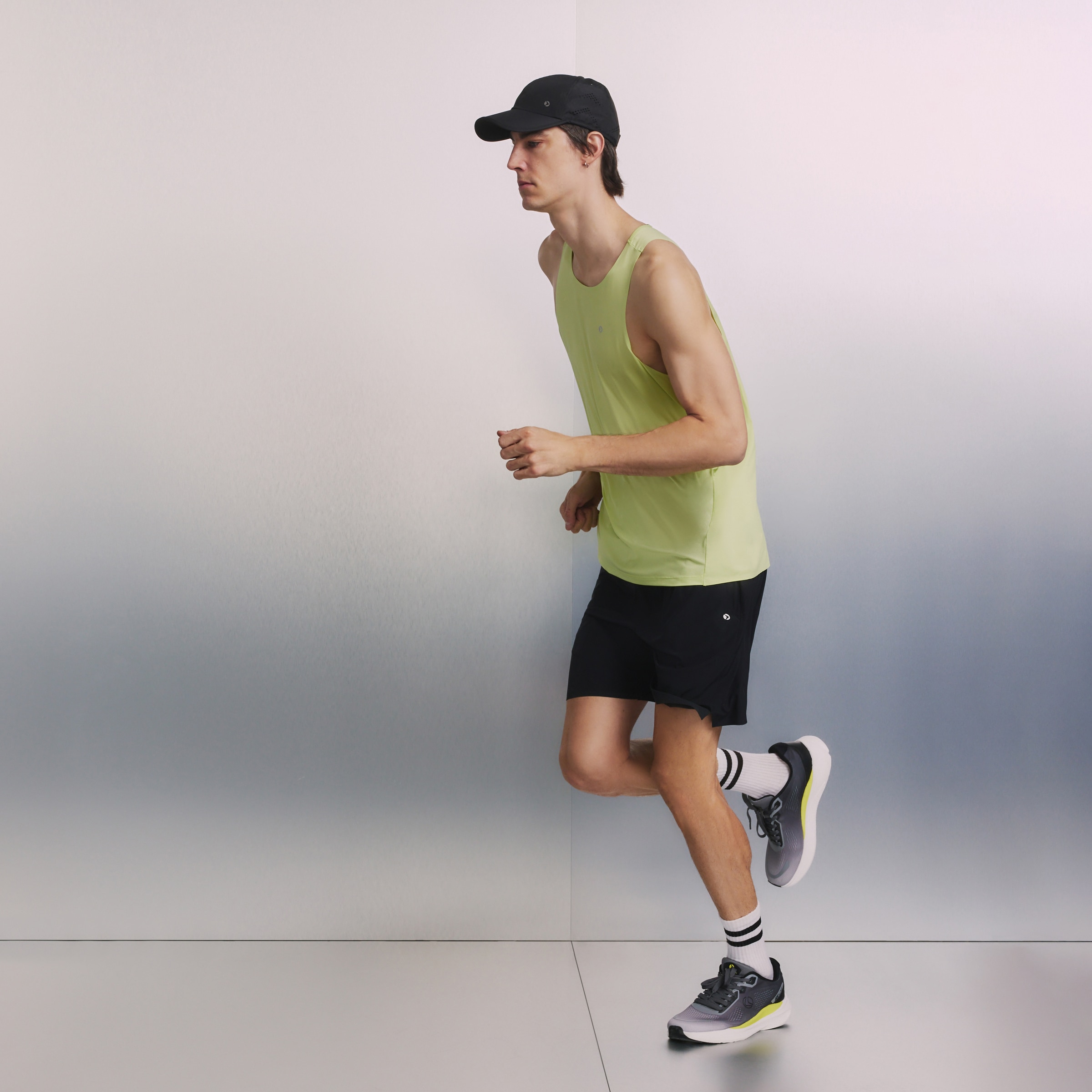 T-shirt de Running de Homem Lima-2