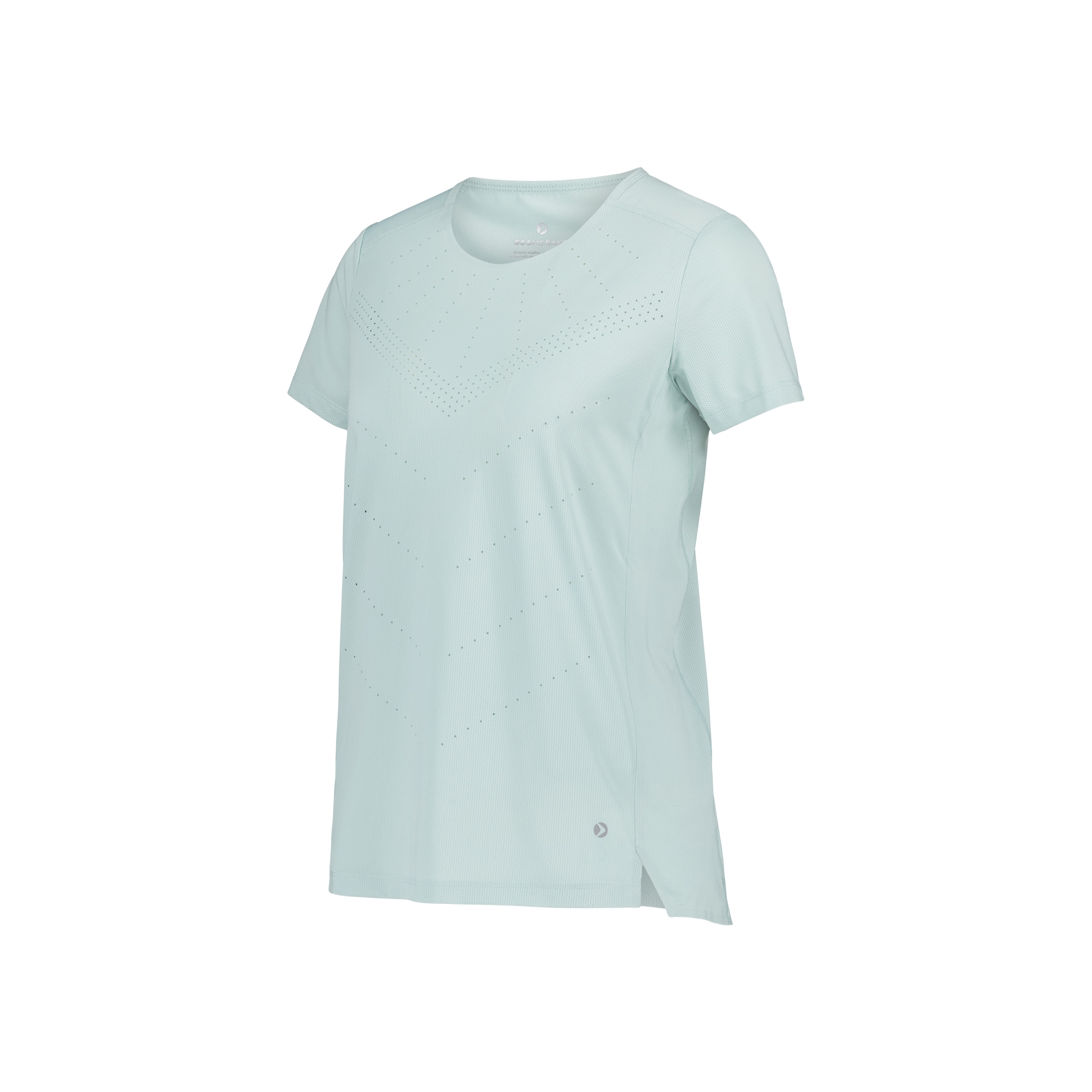 T-shirt de Running de Mulher Verde-claro-4