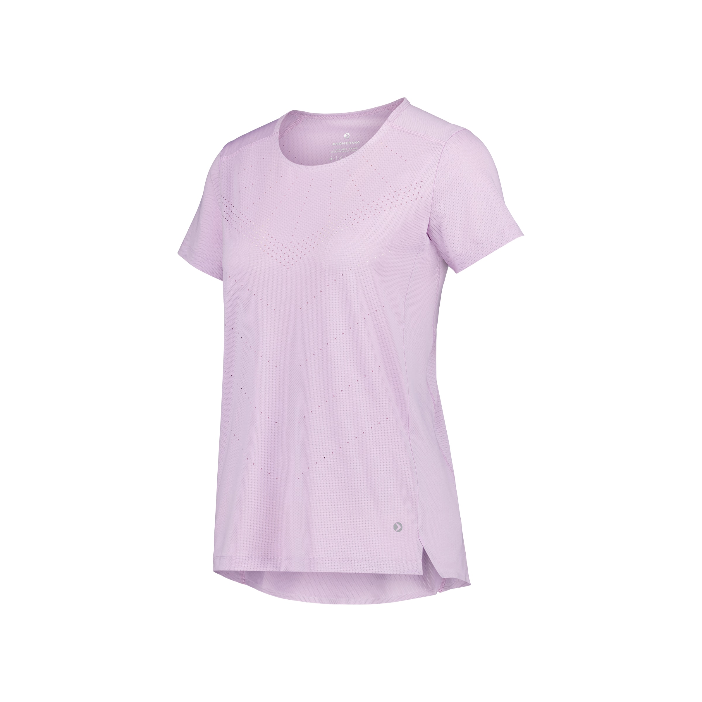 T-shirt de Running de Mulher Lilás-4