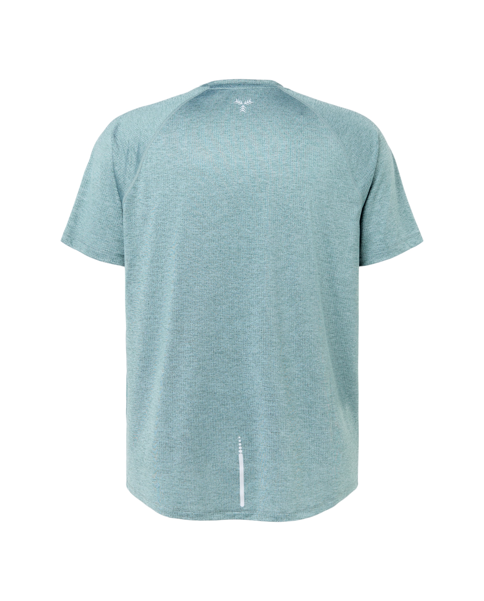 T-shirt de Running de Homem Verde-5