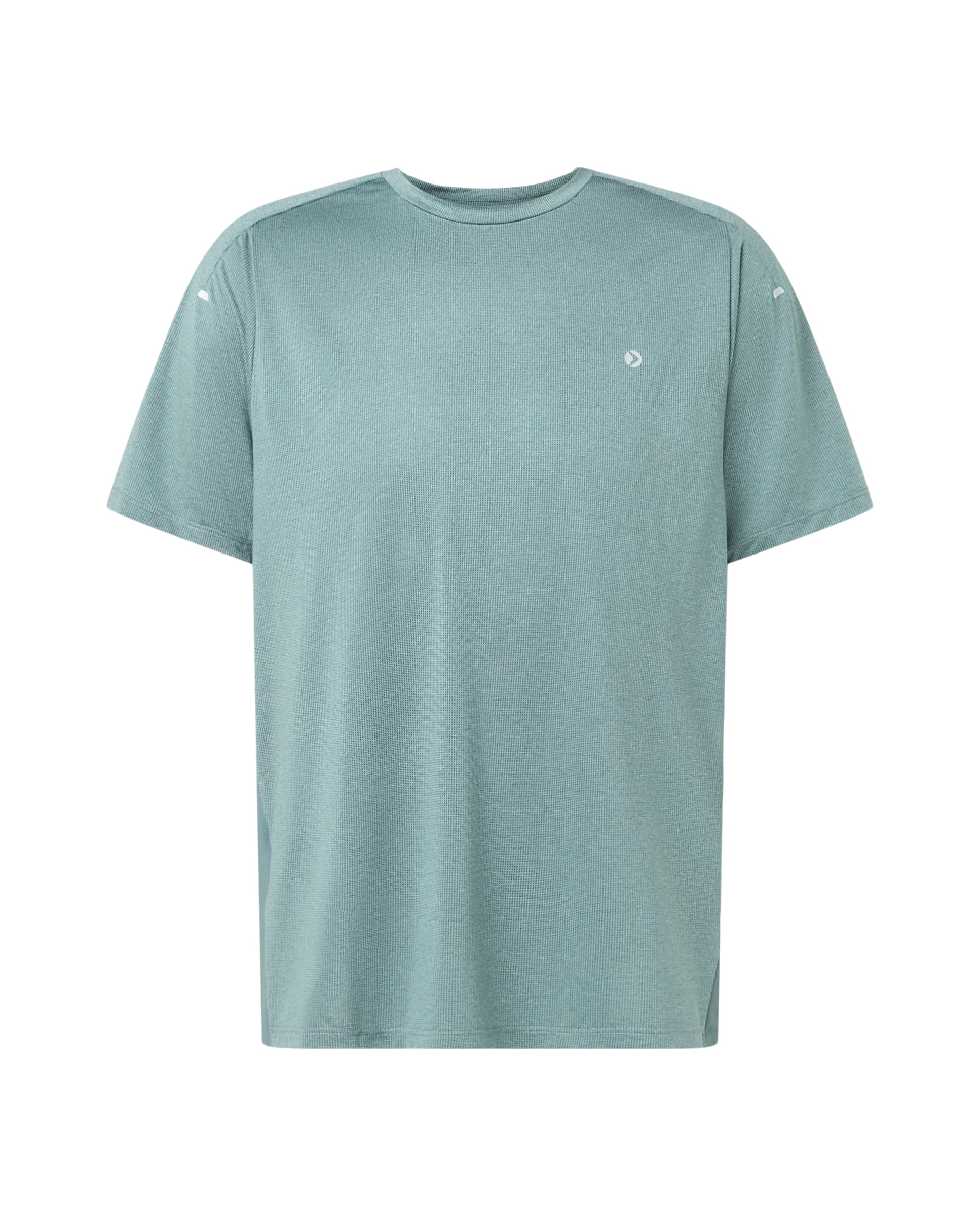 T-shirt de Running de Homem Verde-4