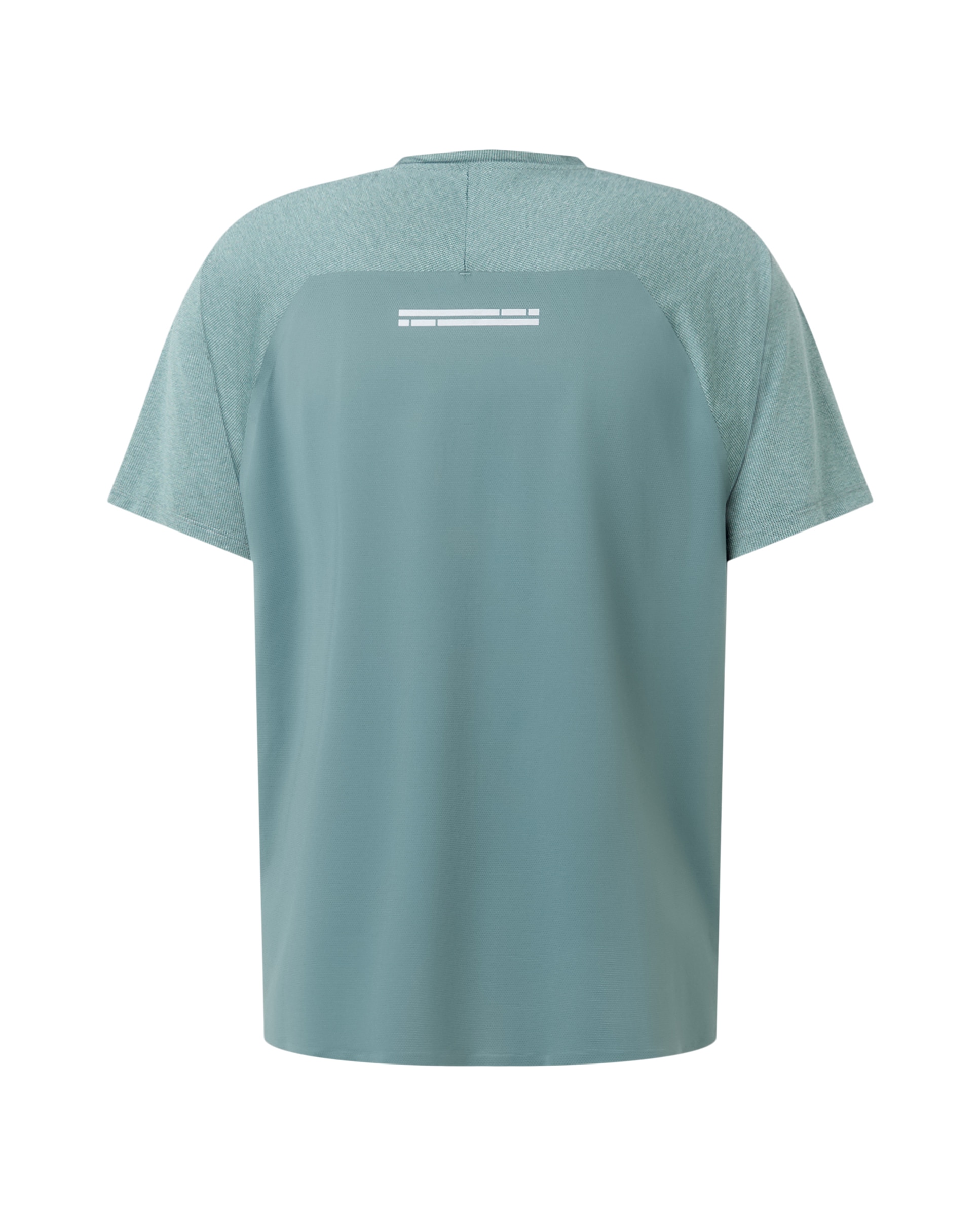 T-shirt de Running de Homem Verde-5