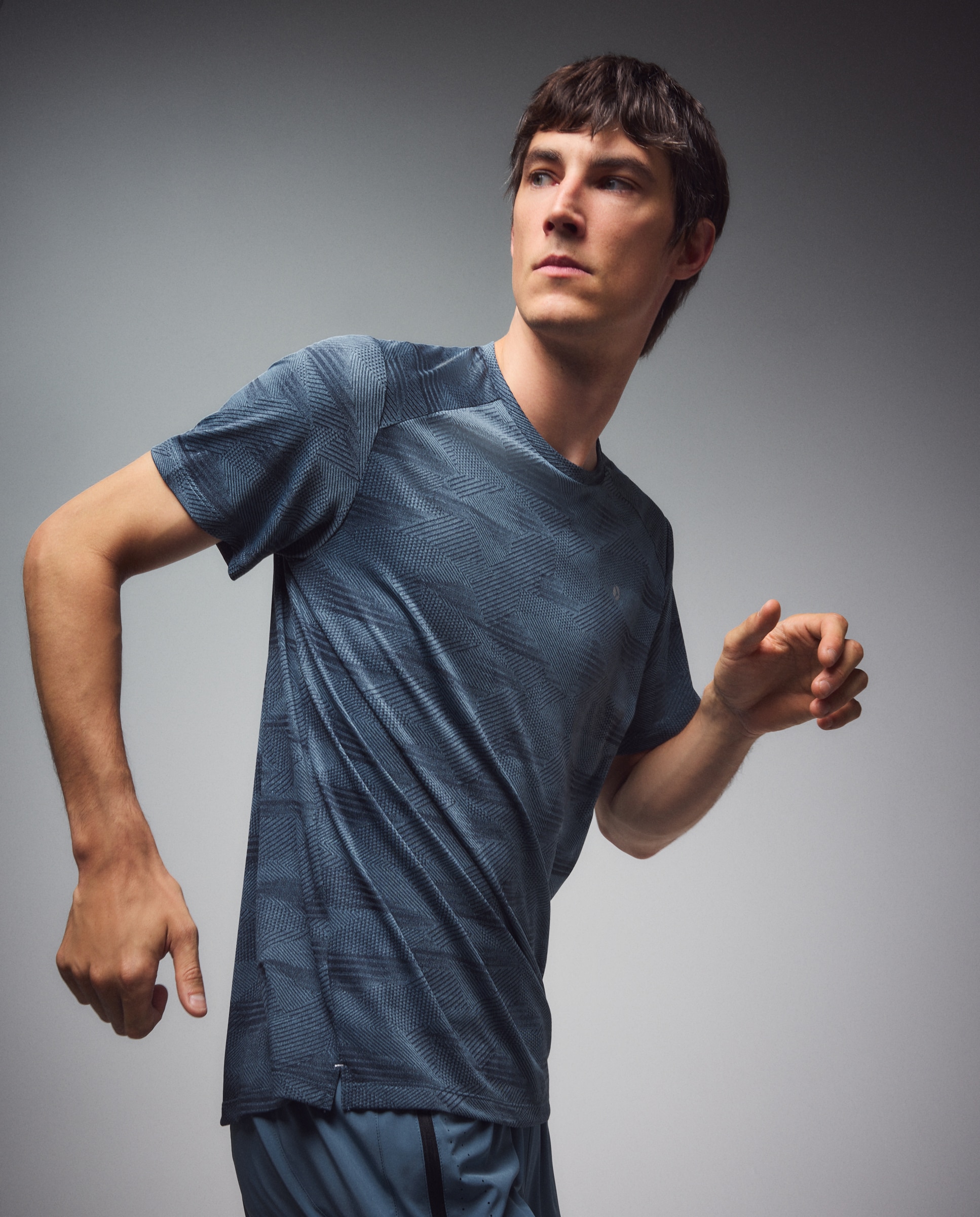 Camiseta de running de Boomerang de hombre - 400 Azul 400 Azul-1