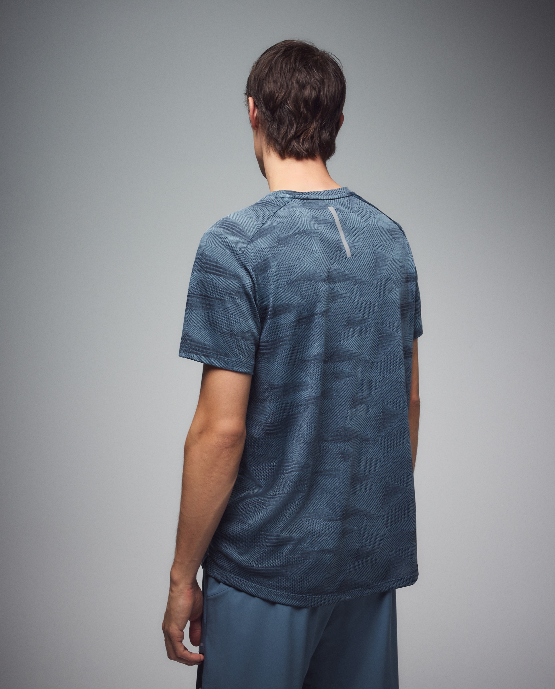 Camiseta de running de Boomerang de hombre - 400 Azul 400 Azul-3