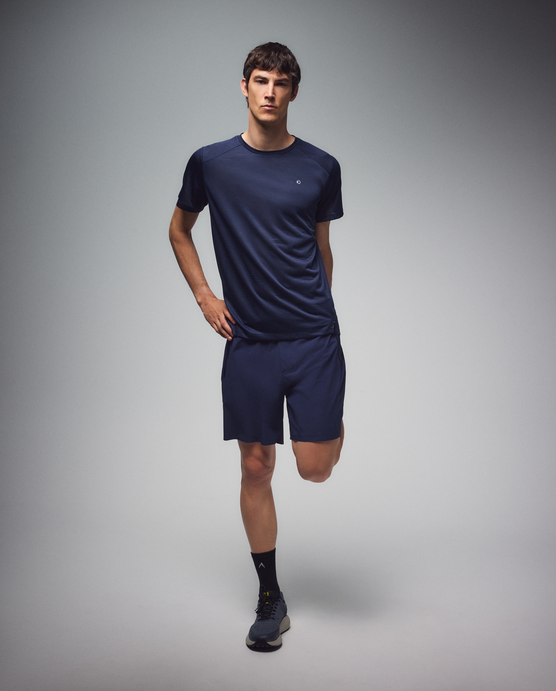 Camiseta de running de Boomerang de hombre - Azul marino Azul marino-2
