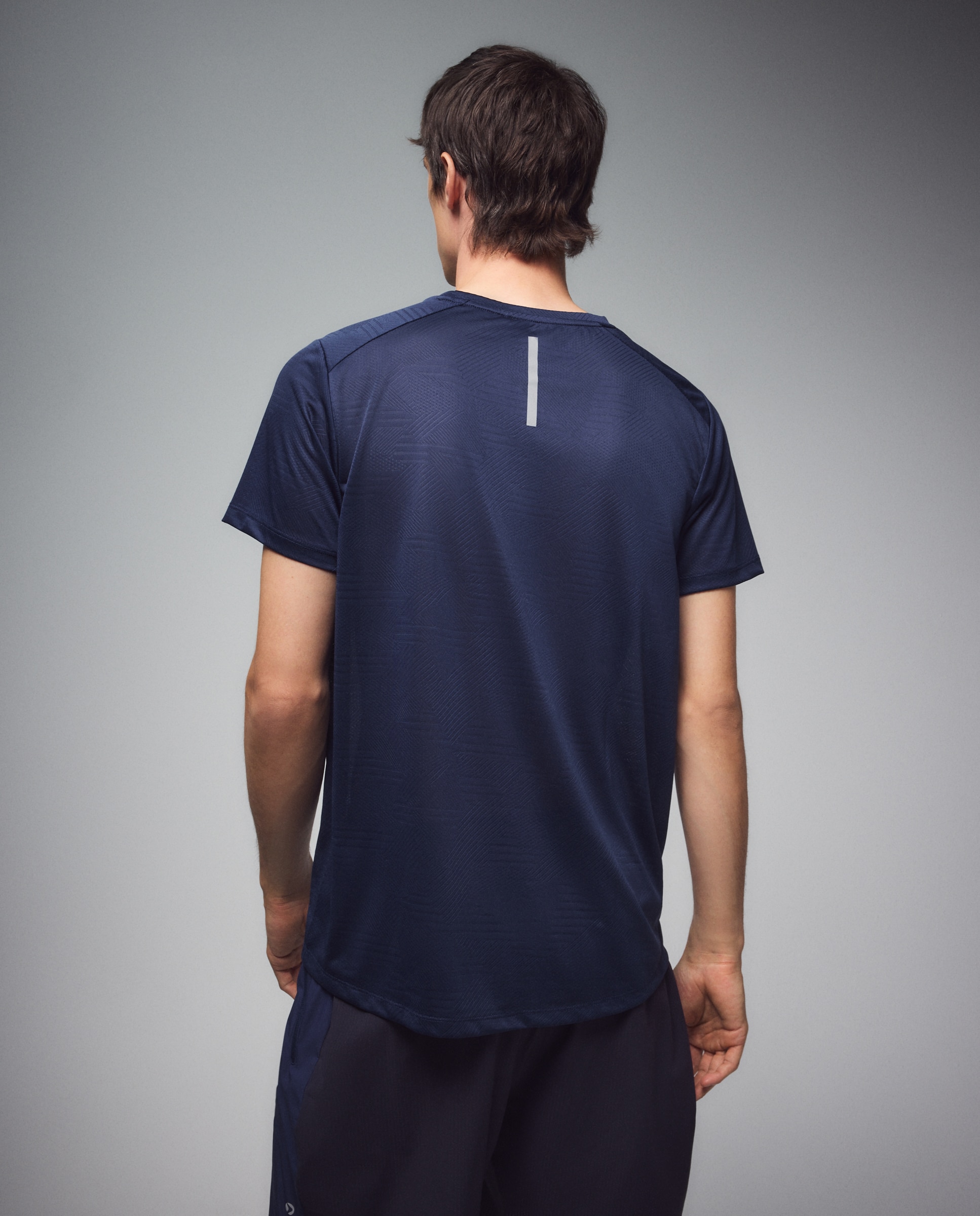 Camiseta de running de Boomerang de hombre - Azul marino Azul marino-3