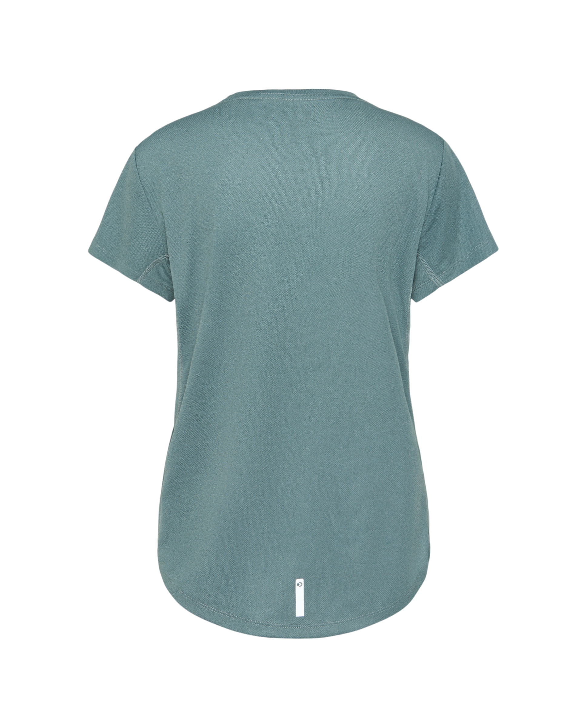 T-shirt de Running de Mulher Verde-2