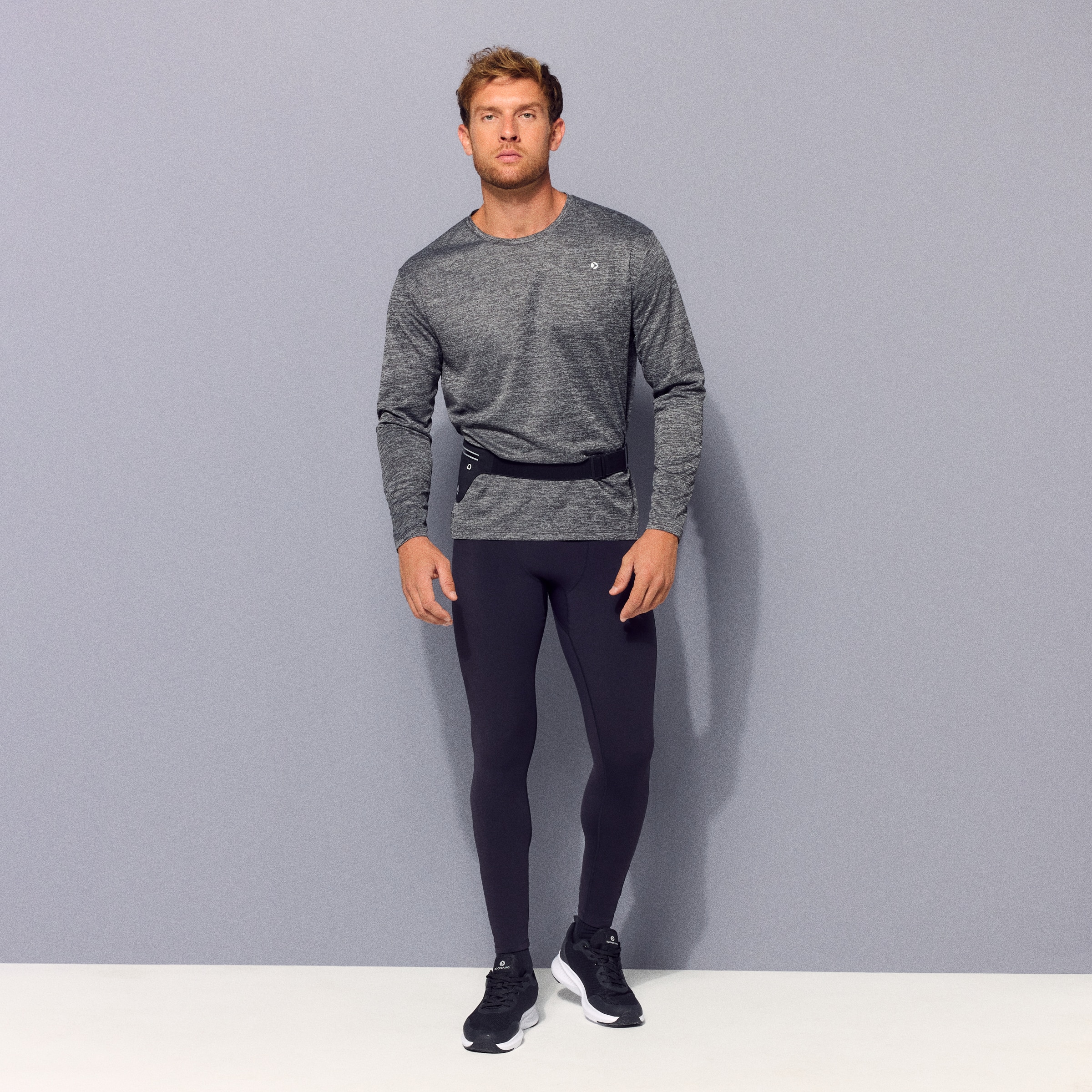 T-shirt de Running de Homem Cinzento-escuro-2