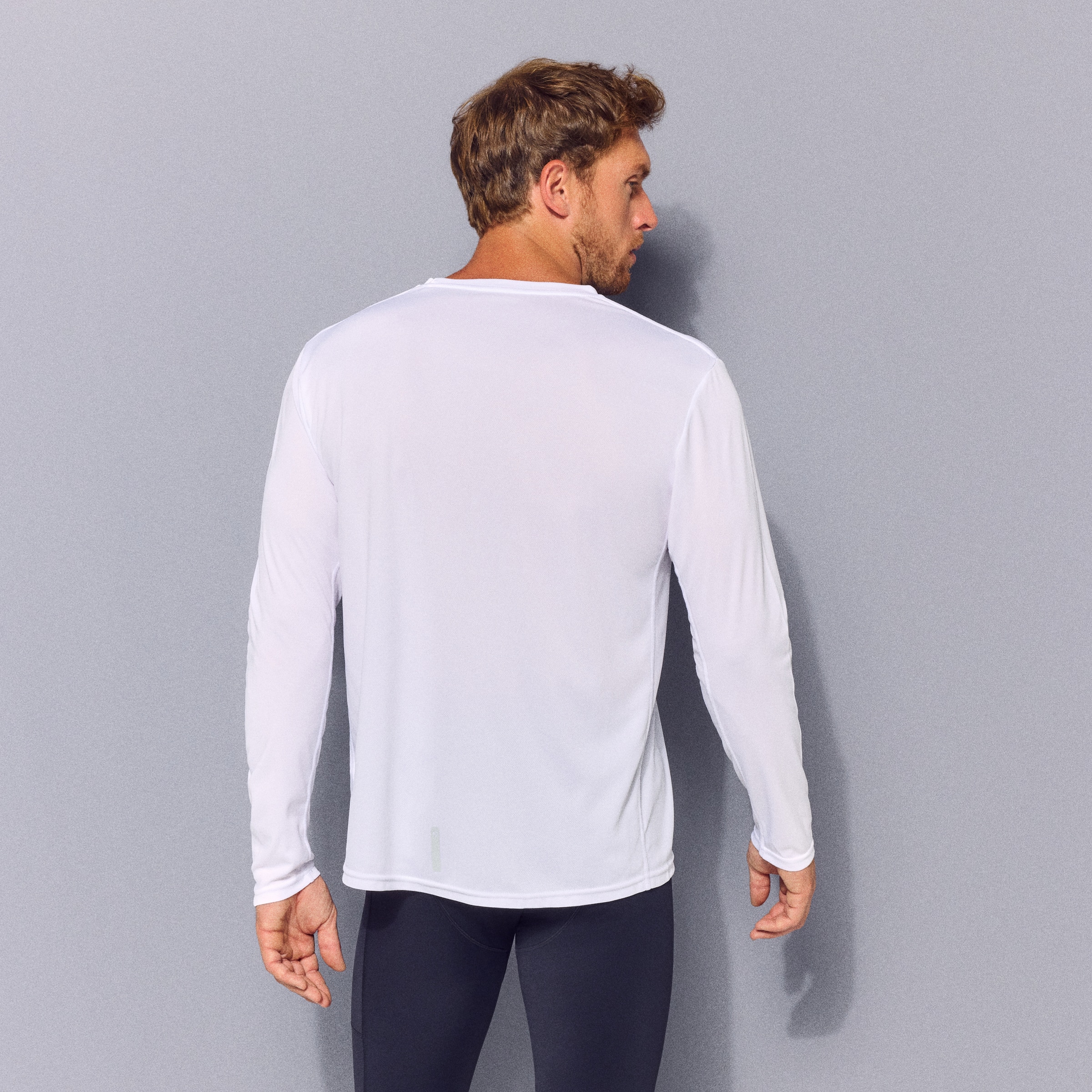Camiseta de running de hombre Boomerang - Blanco Blanco-3