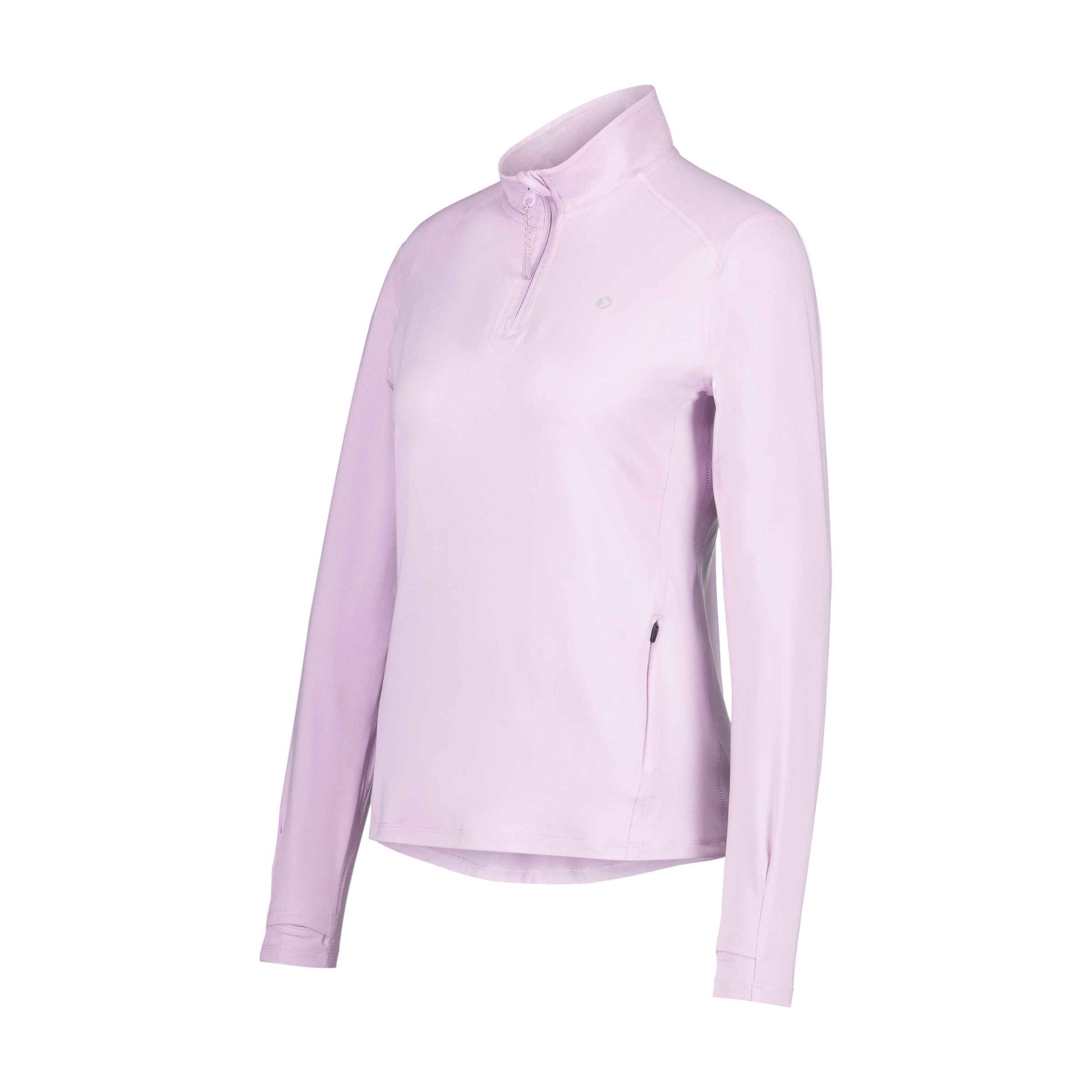 T-shirt 1/2 Fecho de Correr de Corrida Boomerang Lilás-4