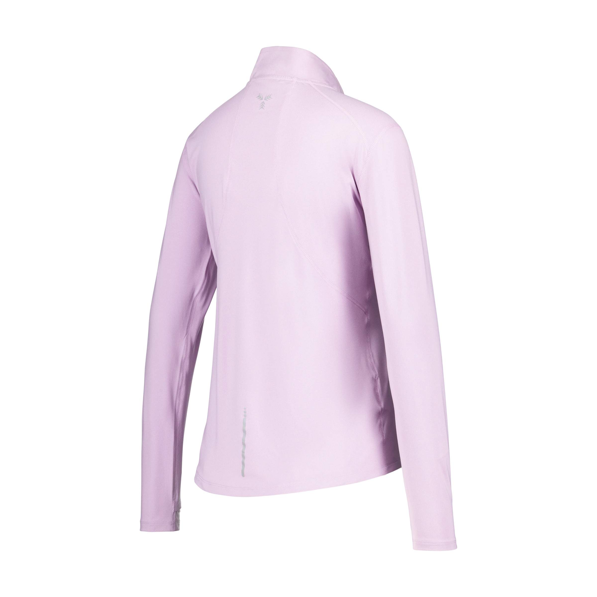 T-shirt 1/2 Fecho de Correr de Corrida Boomerang Lilás-5