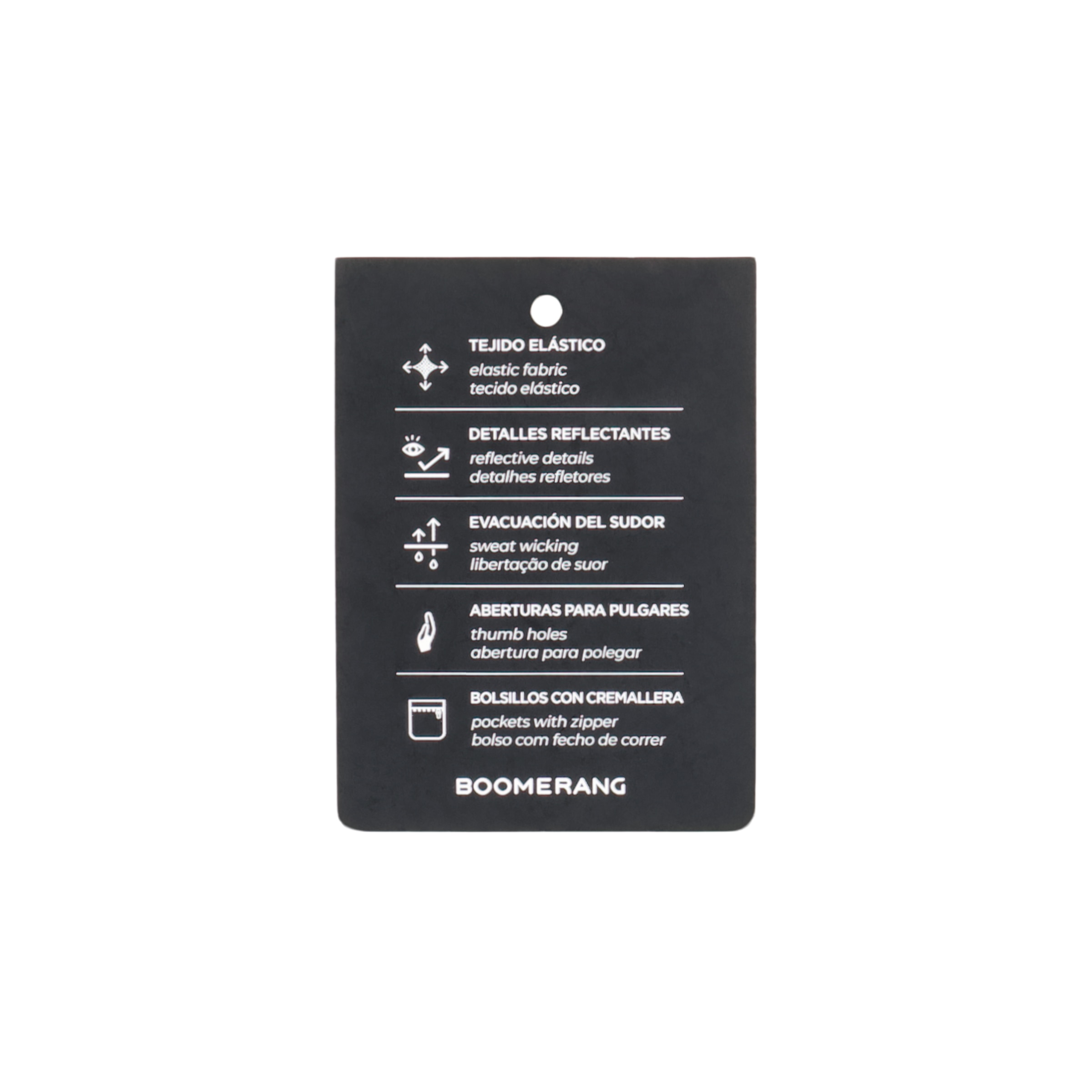 T-shirt 1/2 Fecho de Correr de Corrida Boomerang Lilás-6