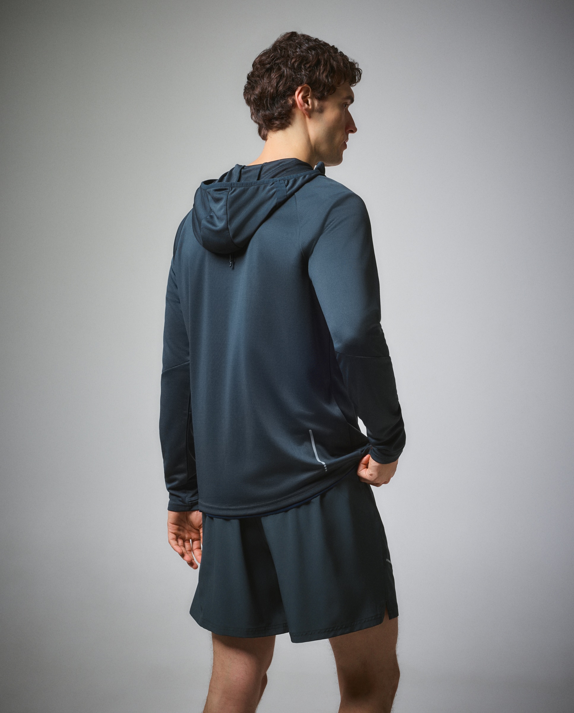 Sweatshirt de Running de Homem Verde-3