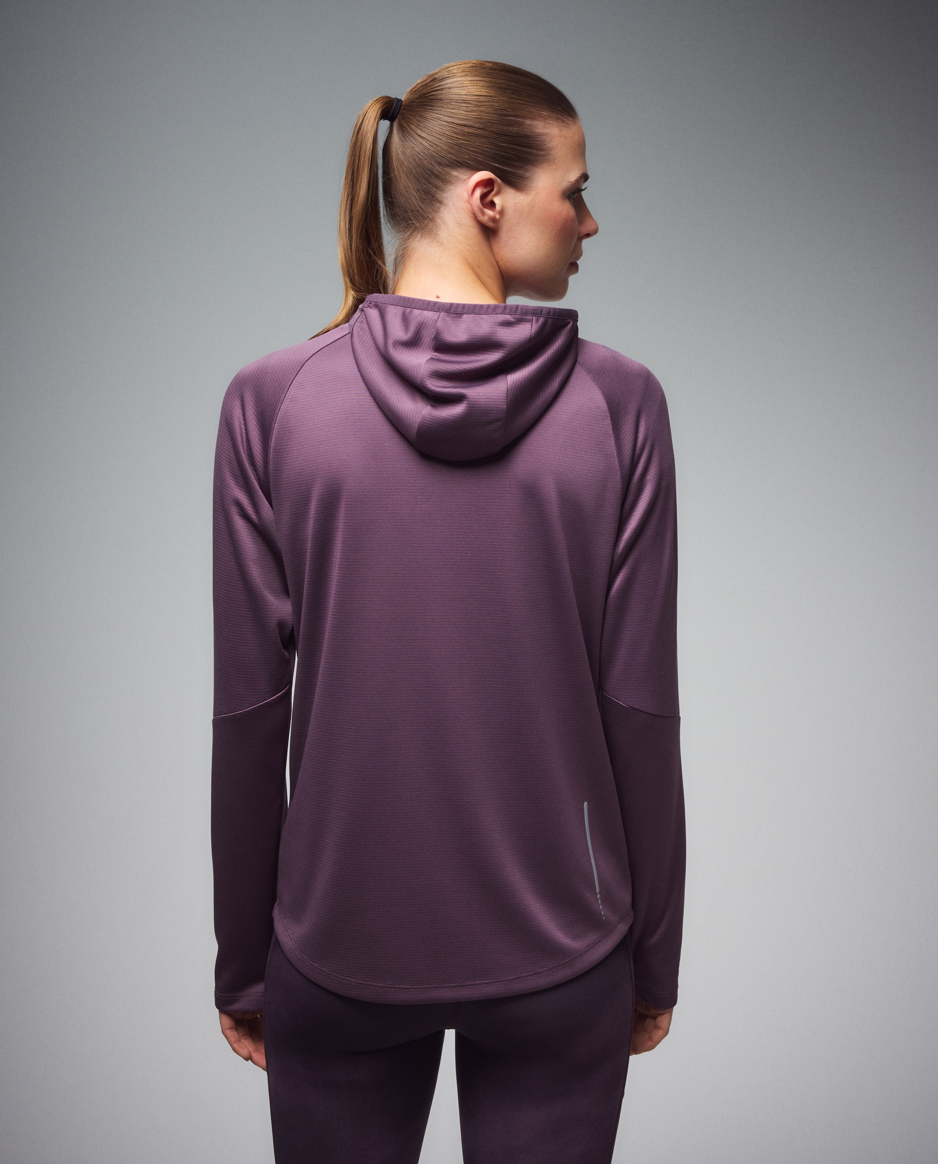 Sweatshirt de Running de Mulher Púrpura-3