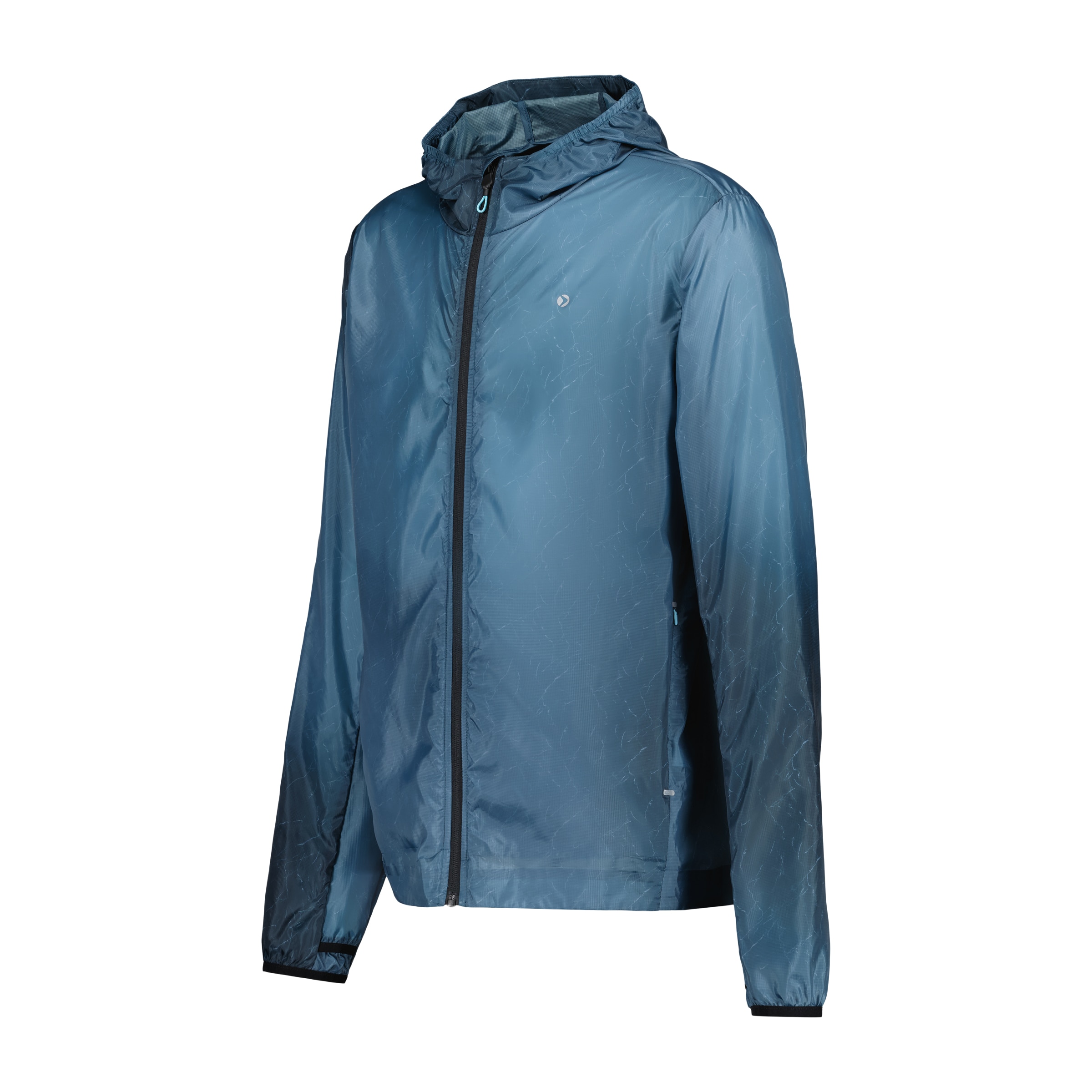 Corta-Vento de Running de Homem Azul-5