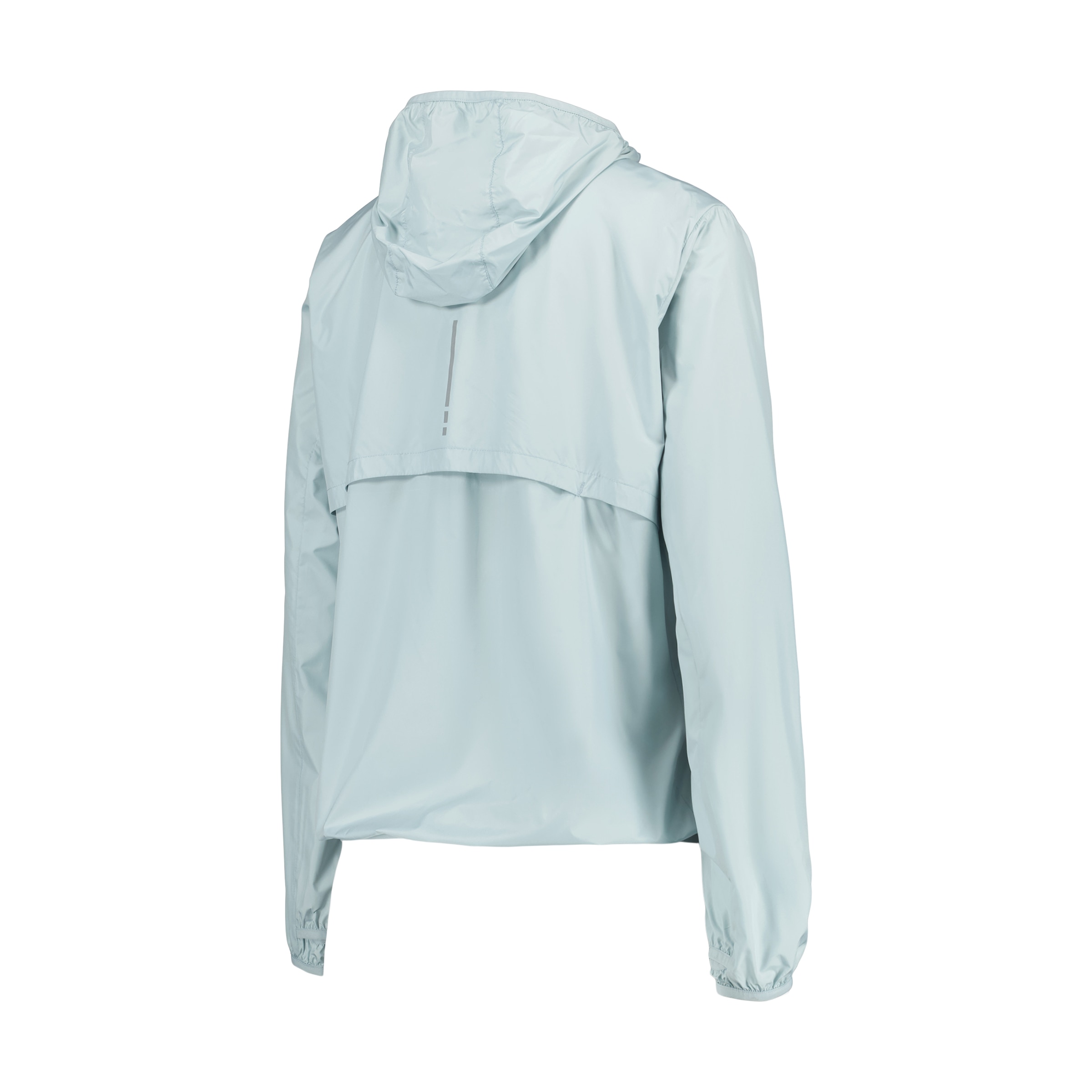 Corta-Vento de Running de Mulher Verde-claro-6