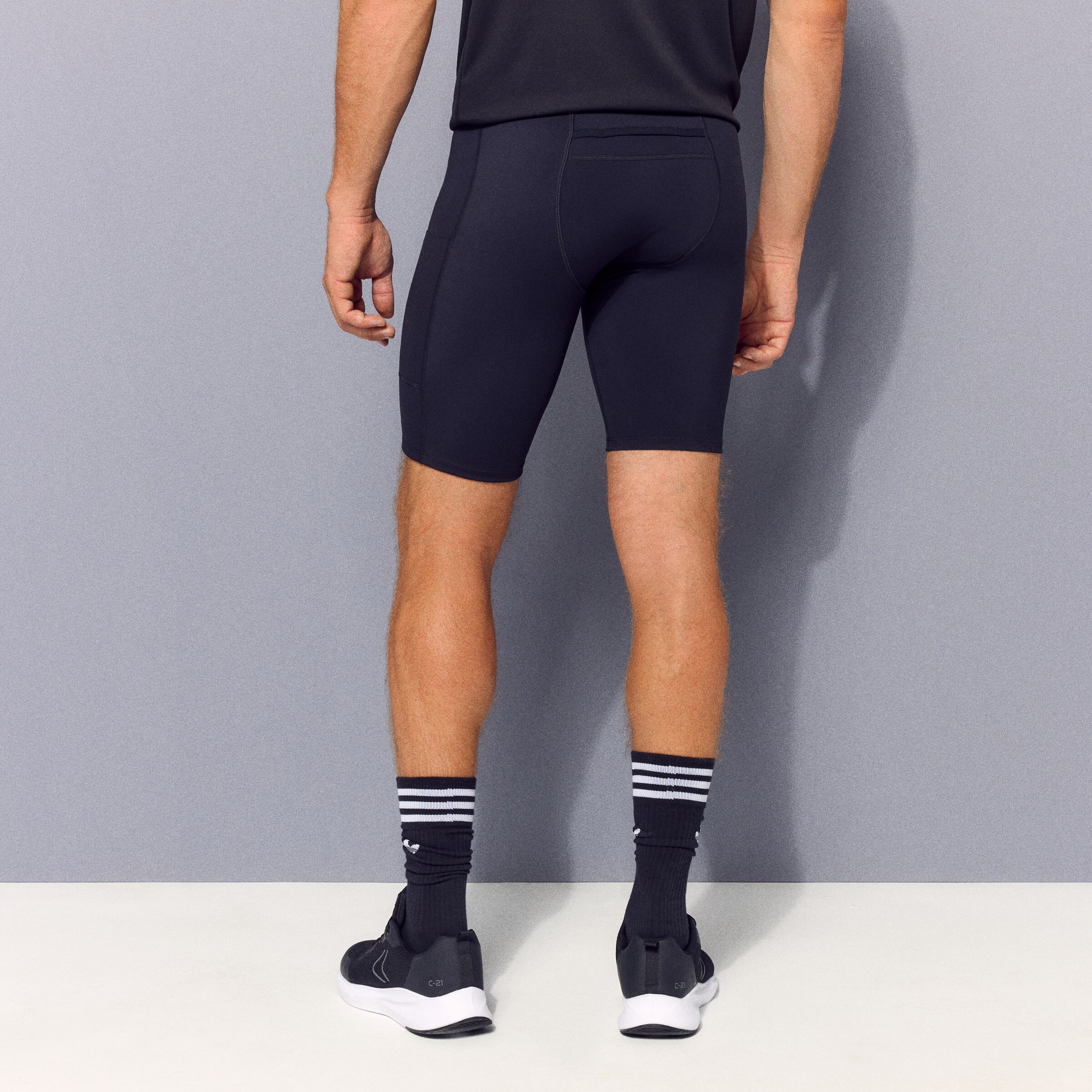 Leggings de Corrida Boomerang Preto-3