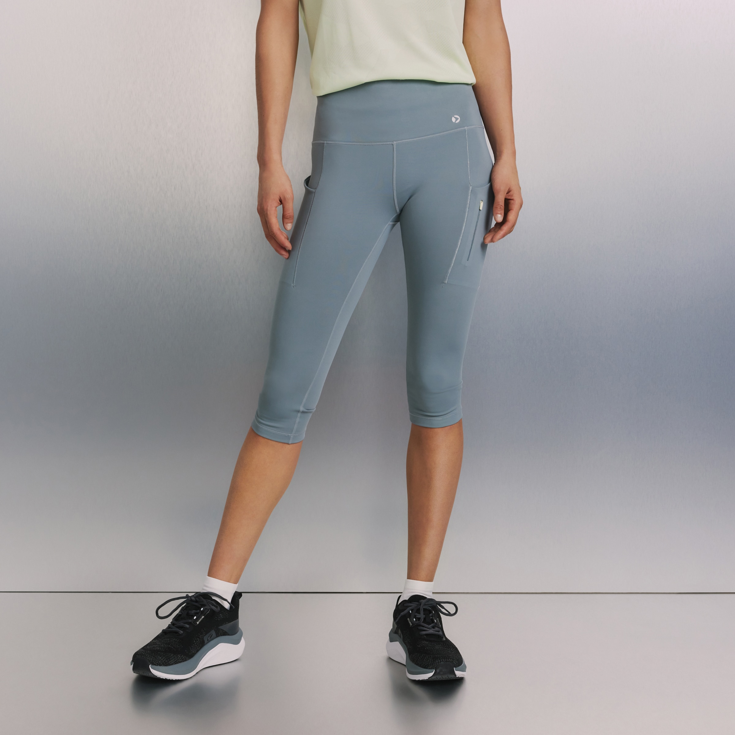 Leggings de Running de Mulher Verde-escuro-2