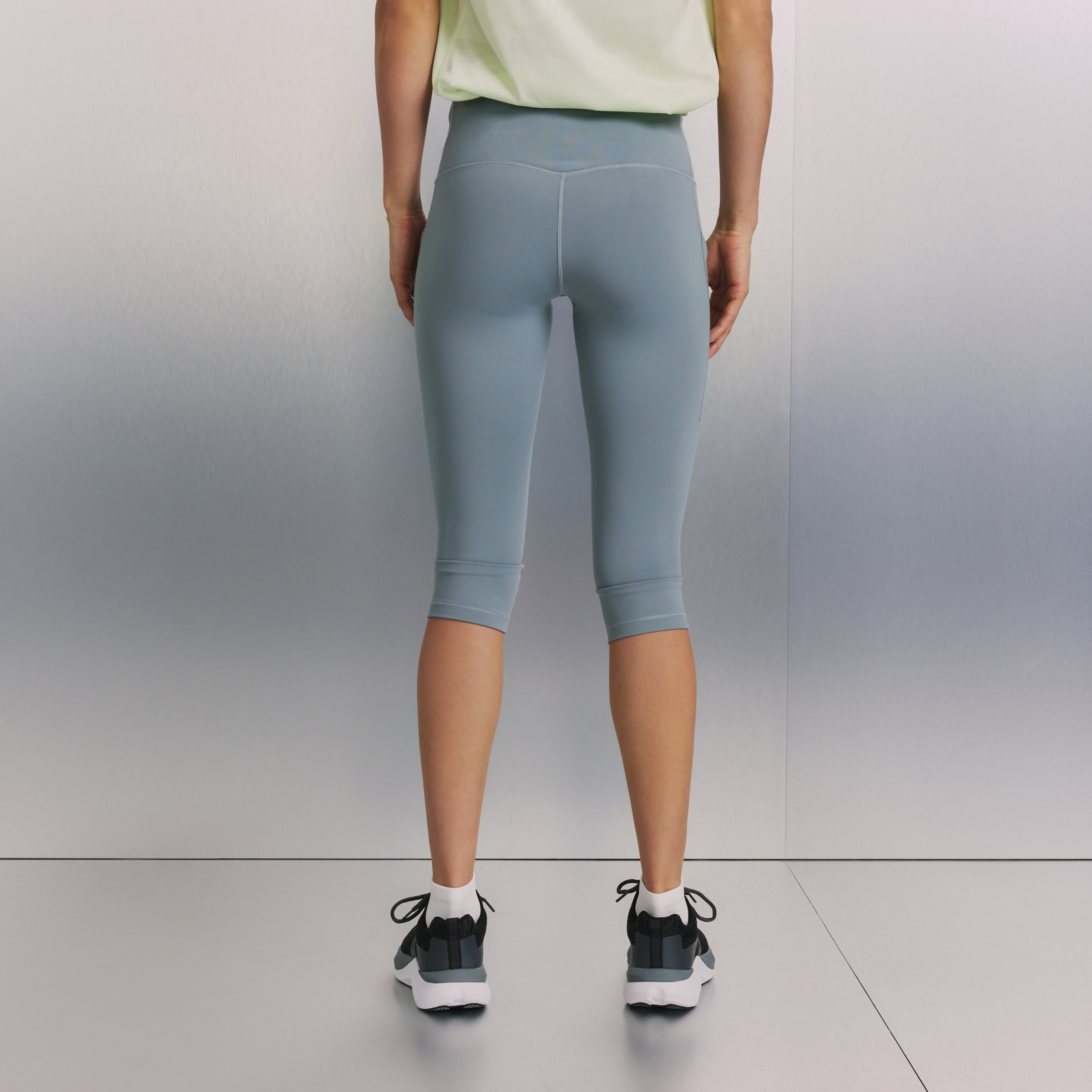 Leggings de Running de Mulher Verde-escuro-3