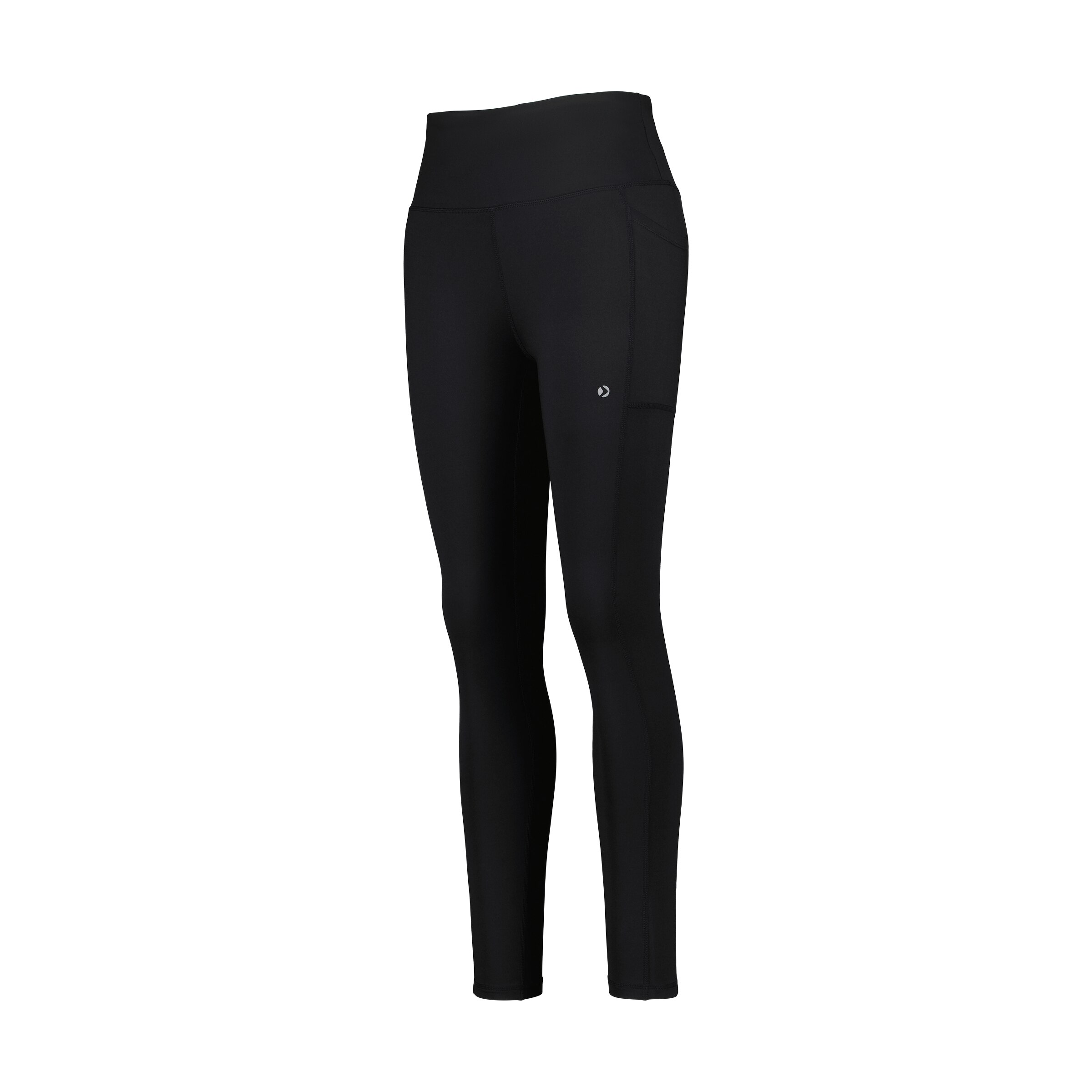 Leggings Compridos Running Térmicos de Mulher Preto-4