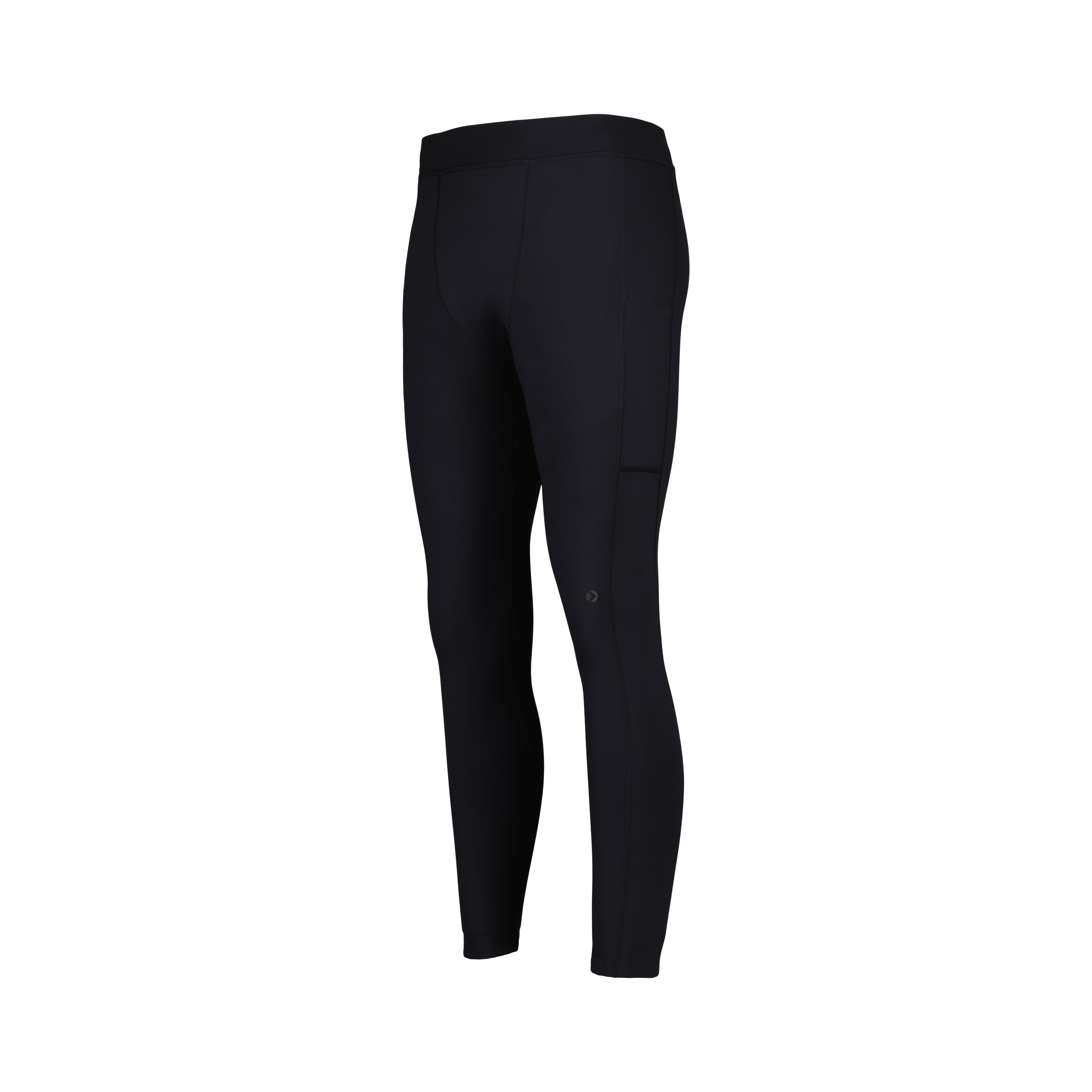 Leggings de Running de Homem em Felpa Preto-4