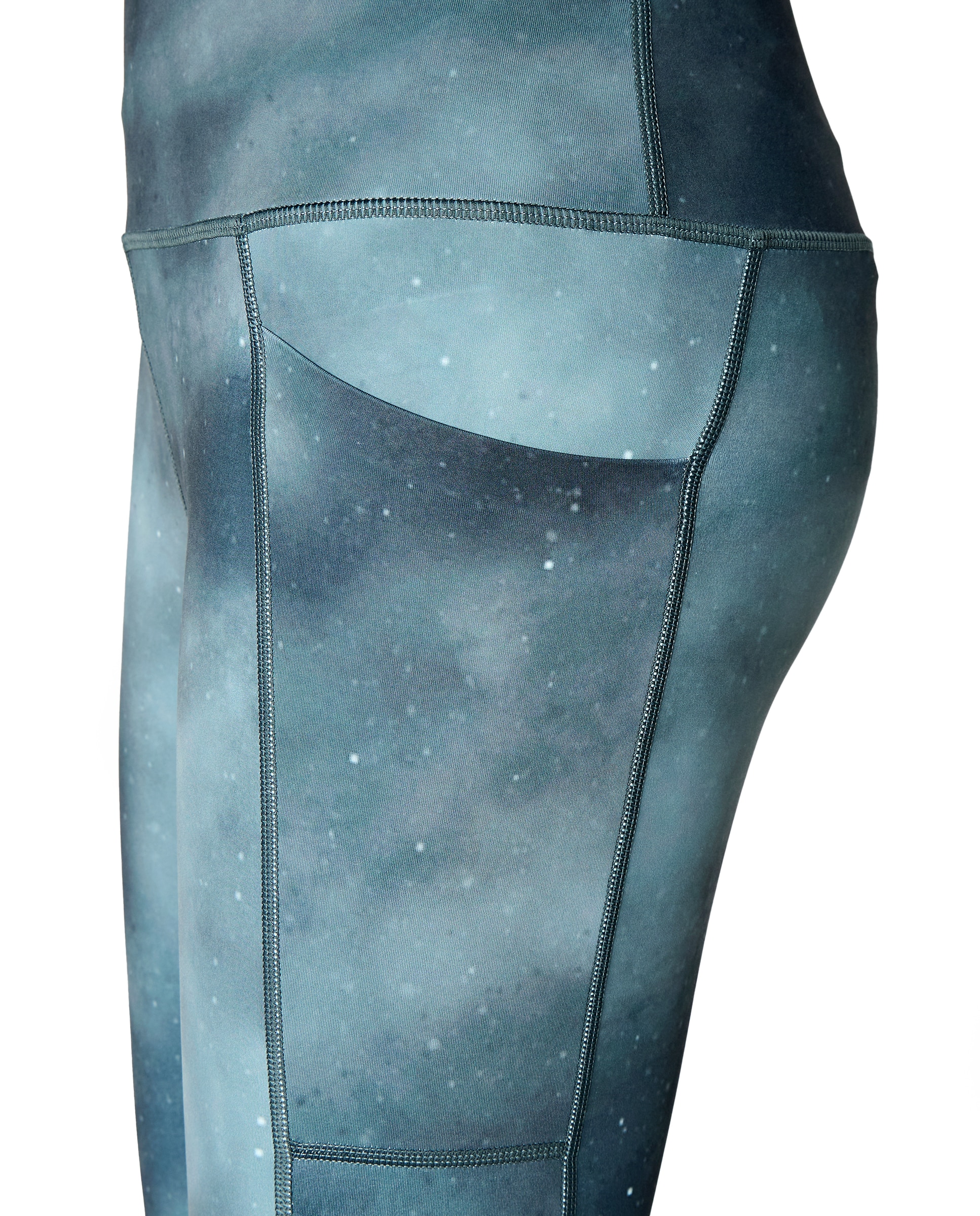 Leggings de Running de Mulher Verde-6