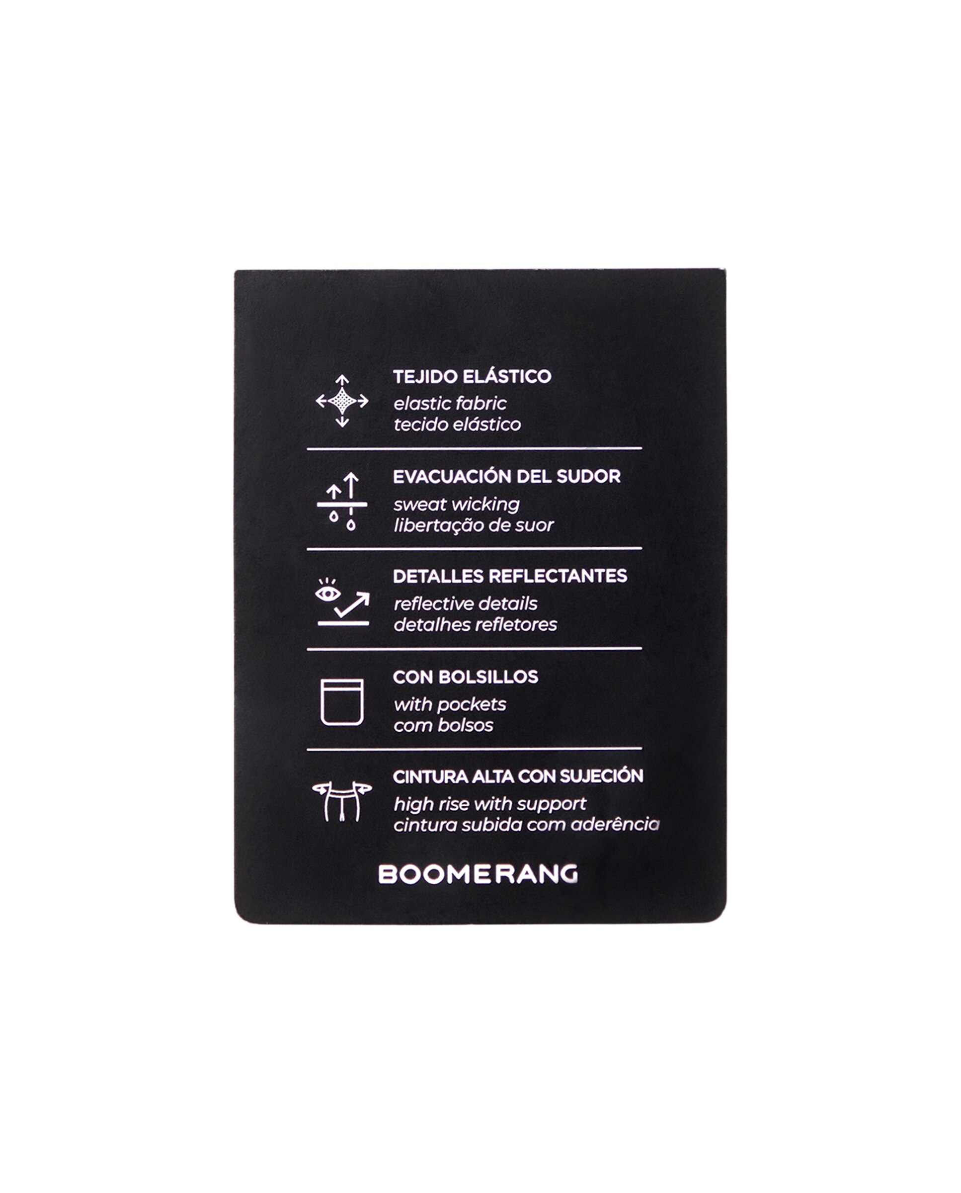 Malla de running de Boomerang de mujer - Purpura Purpura-7