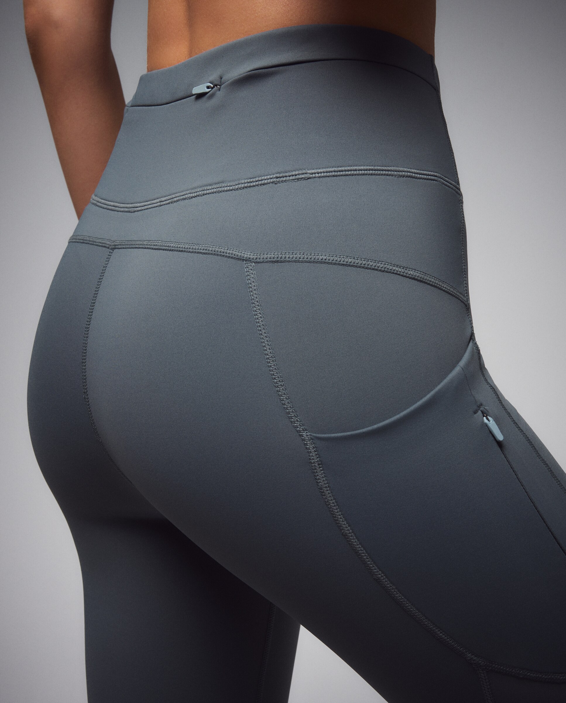 Leggings de Running de Mulher Verde-4