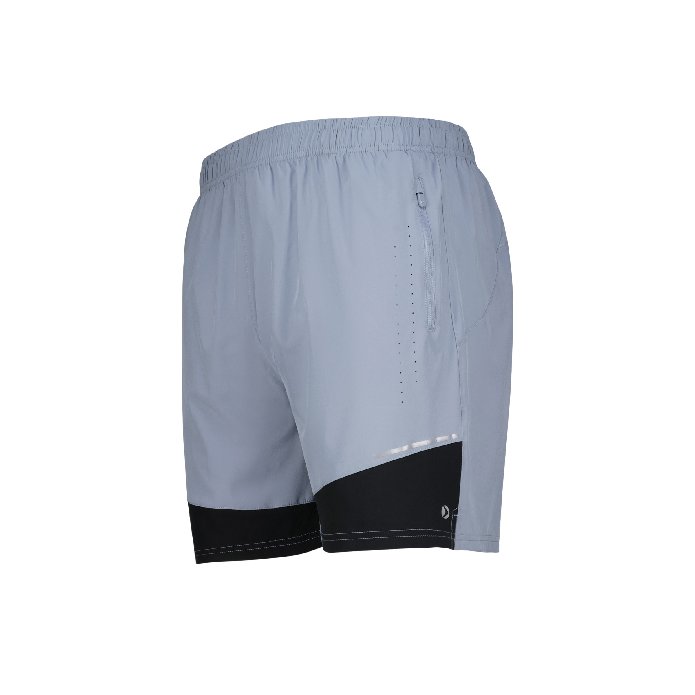 Calções de Running de Homem Cinzento-4