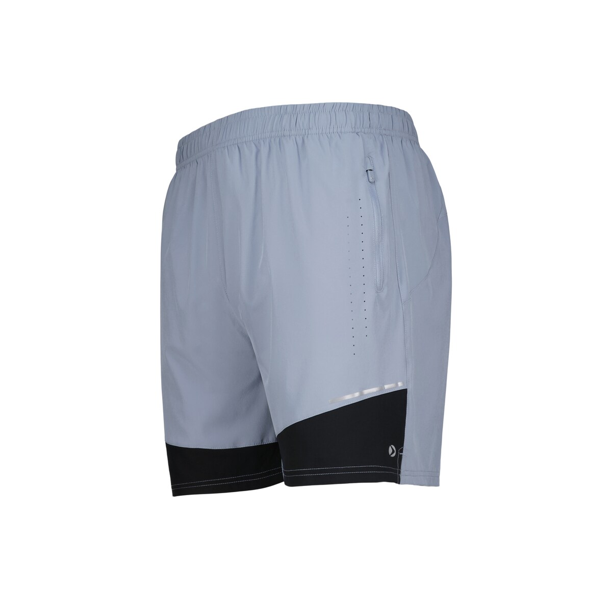 Calções de Running de Homem Cinzento-4