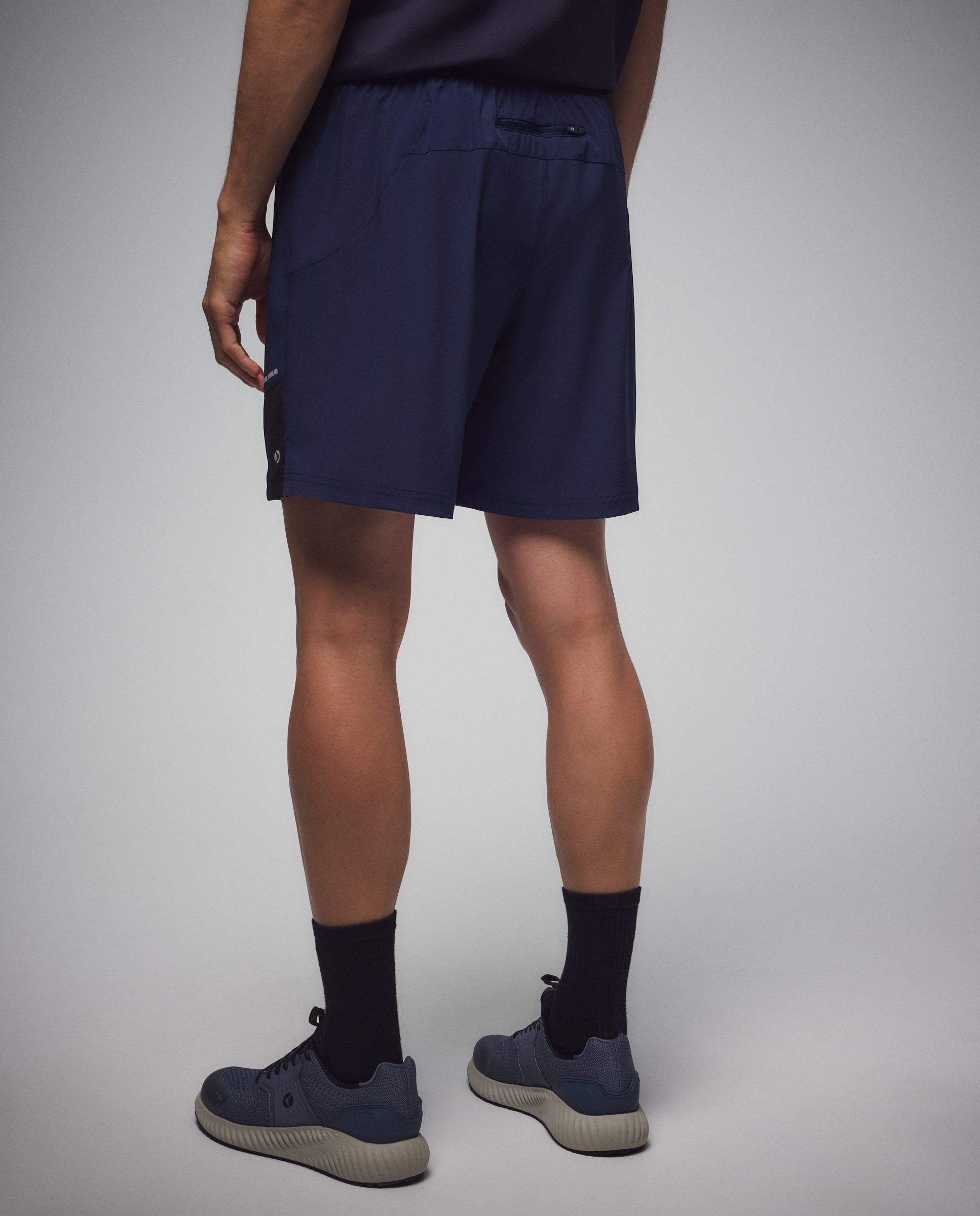 Pantalón corto de running de Boomerang de hombre - Azul marino Azul marino-3