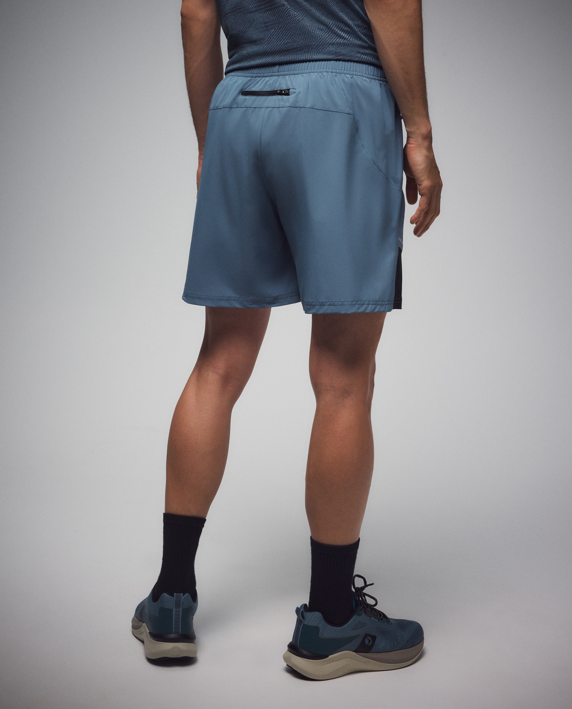 Calções de Running de Homem 400 Azul-3