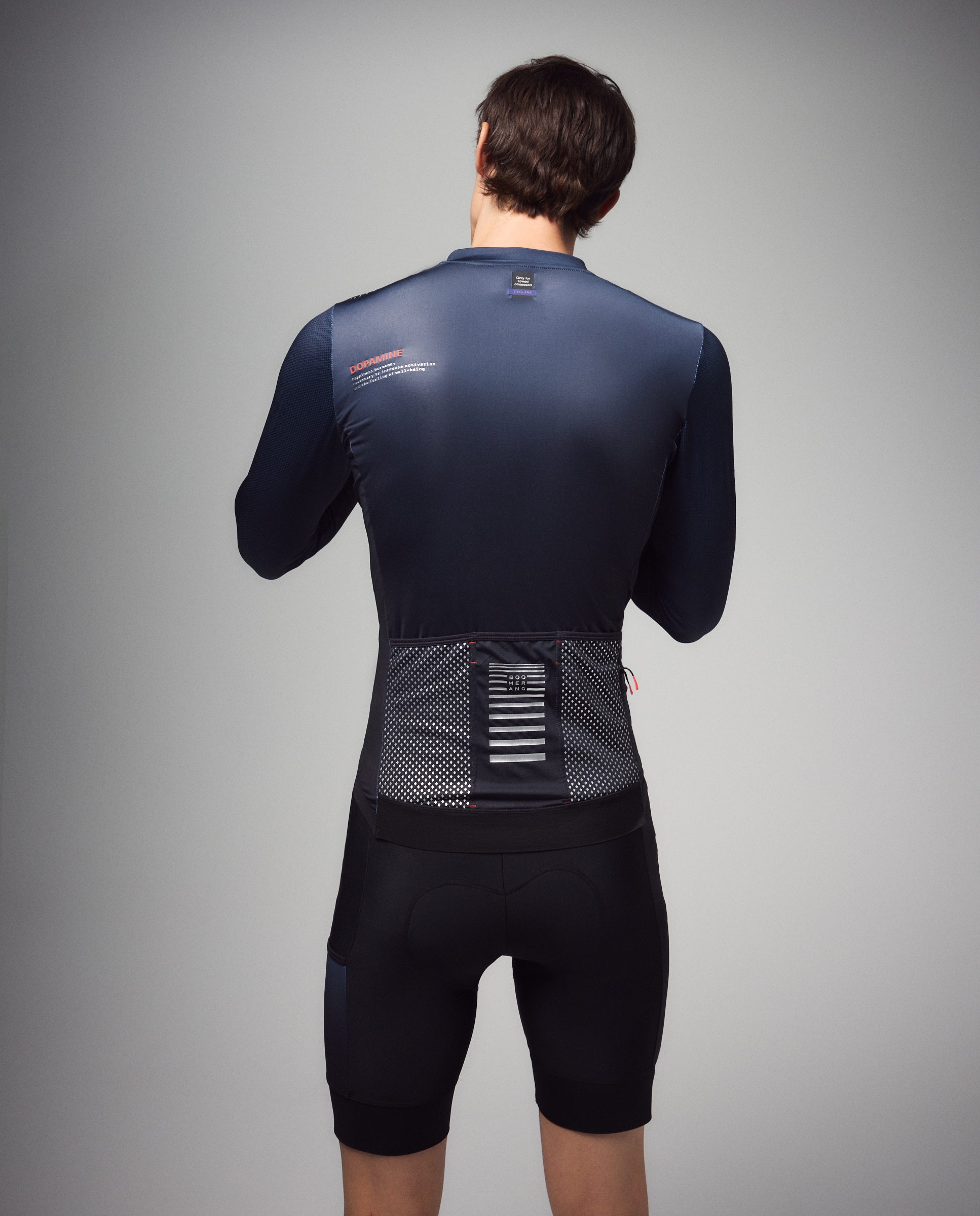 Imagen 3 de Maillot de ciclismo de Boomerang de hombre - 400 Azul 400 Azul