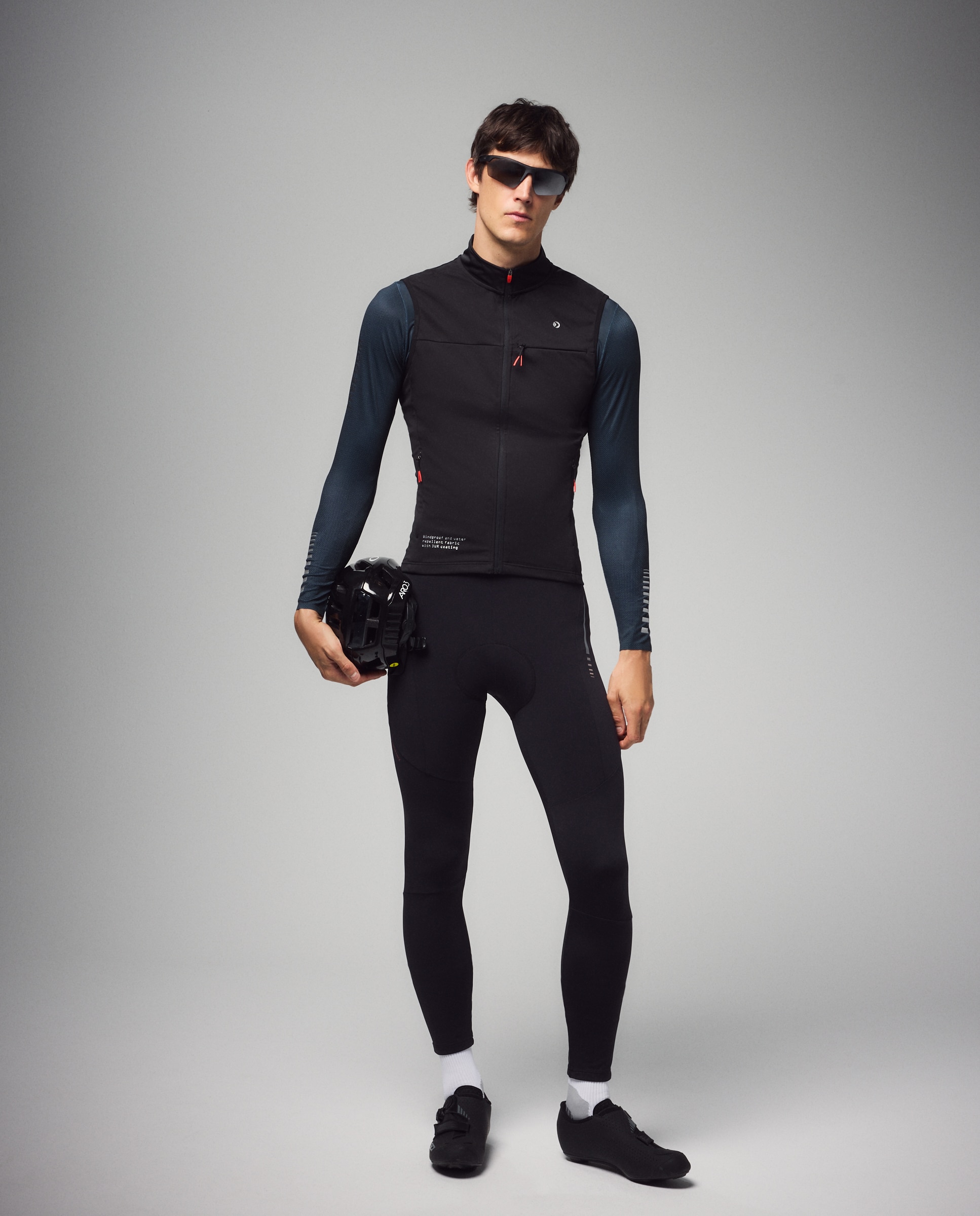Camisola Desportiva de Ciclismo de Homem Verde-2