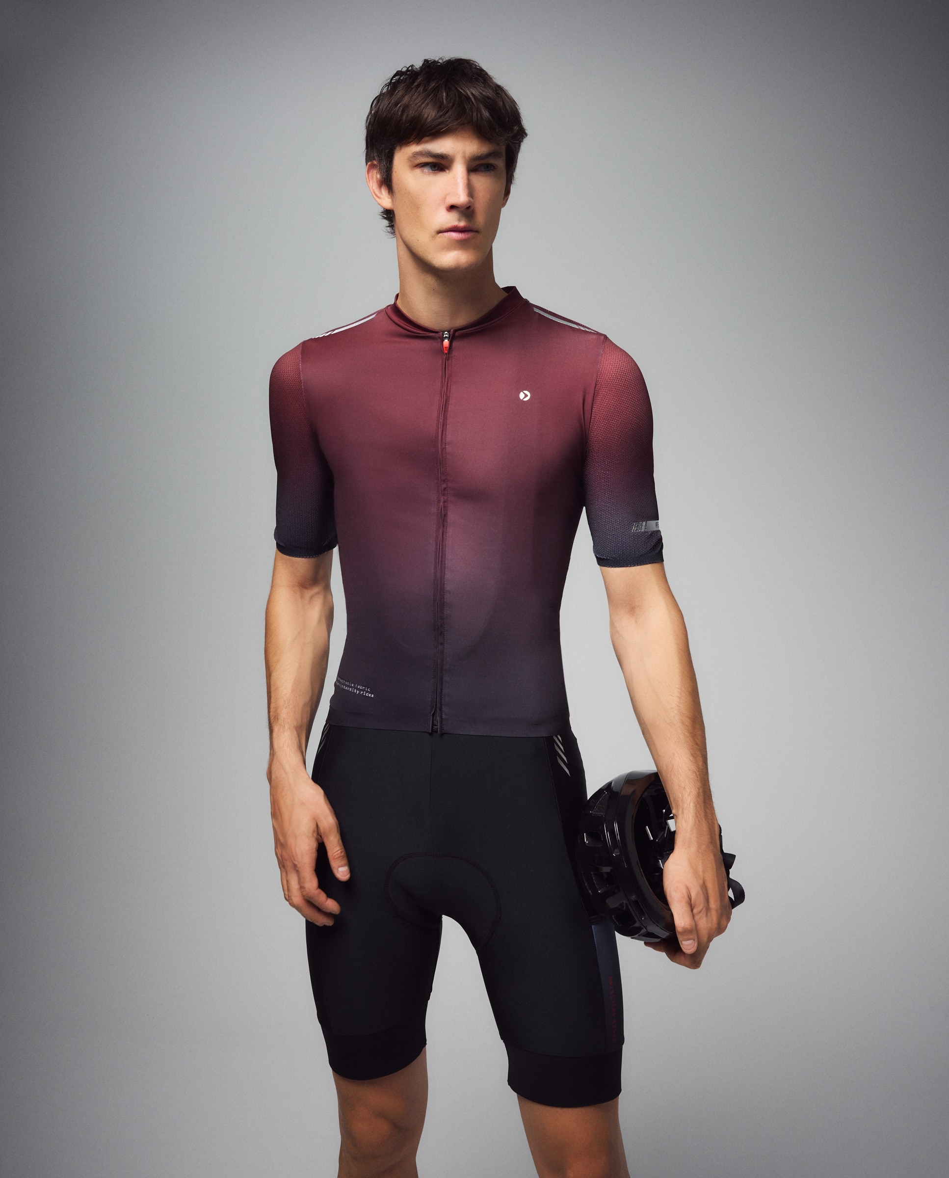 Imagen 1 de Maillot de ciclismo de Boomerang de hombre - Burdeos Burdeos