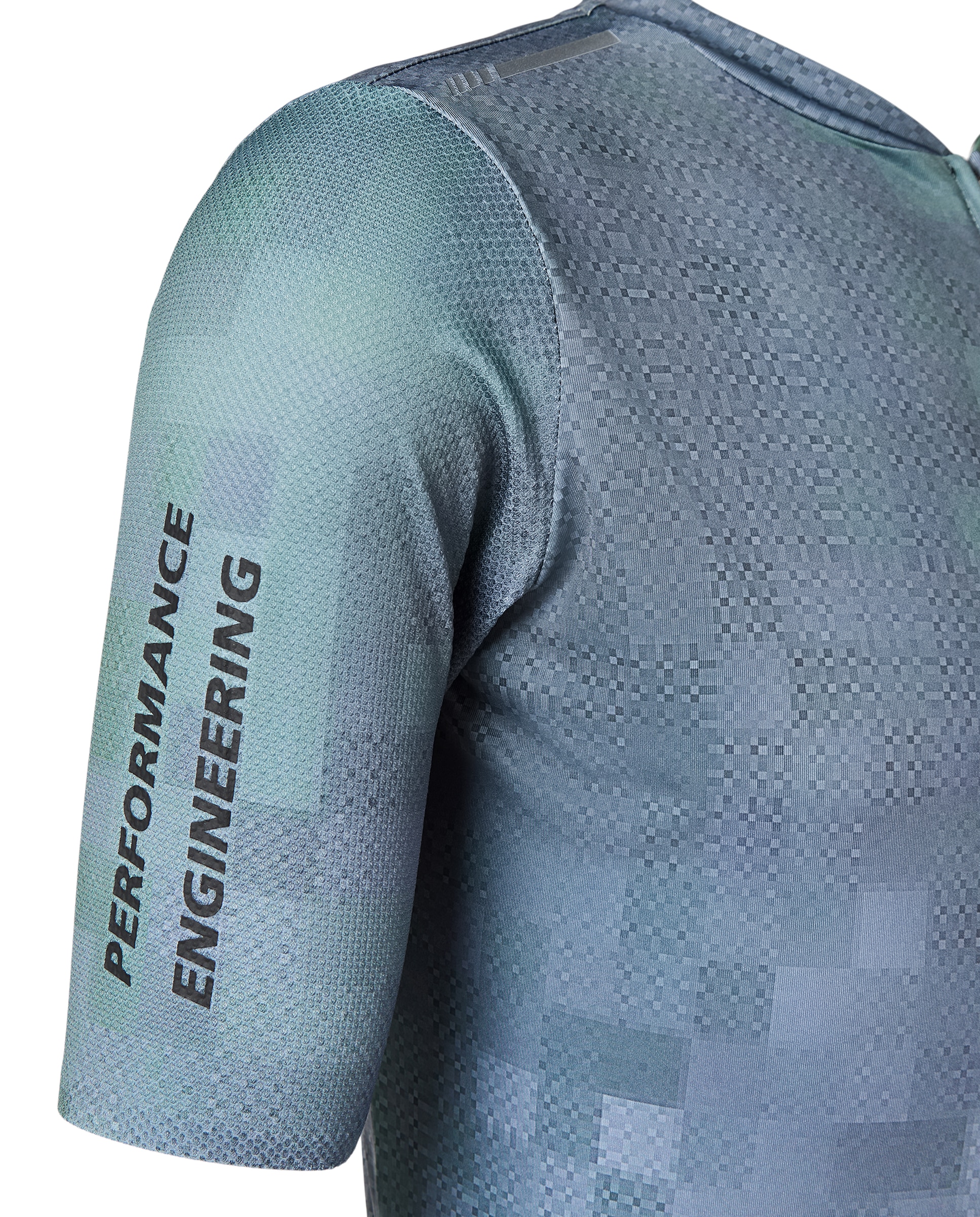 Camisola Desportiva de Ciclismo de Homem Verde-3