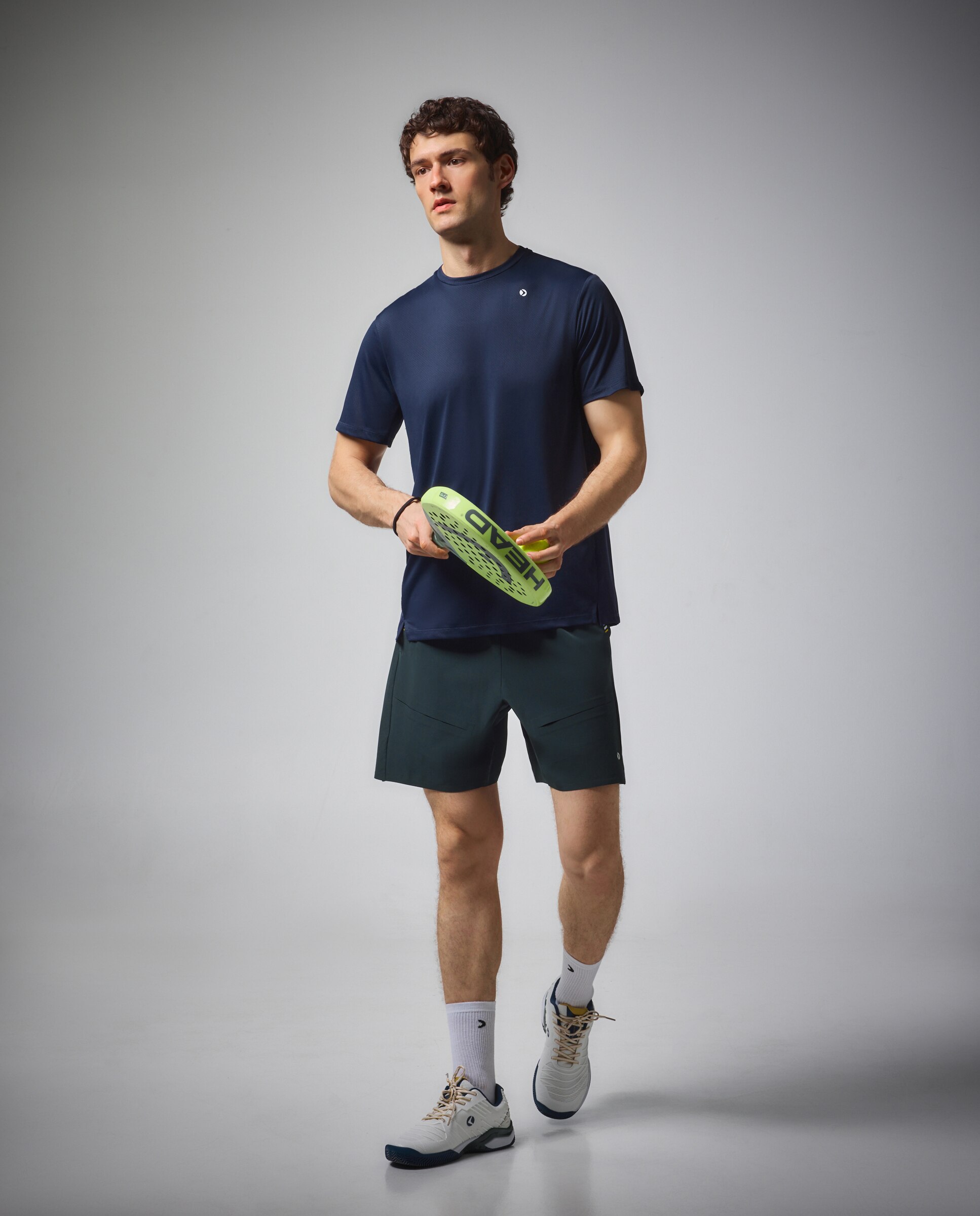 T-shirt de Padel/Ténis de Homem 400 Azul-2