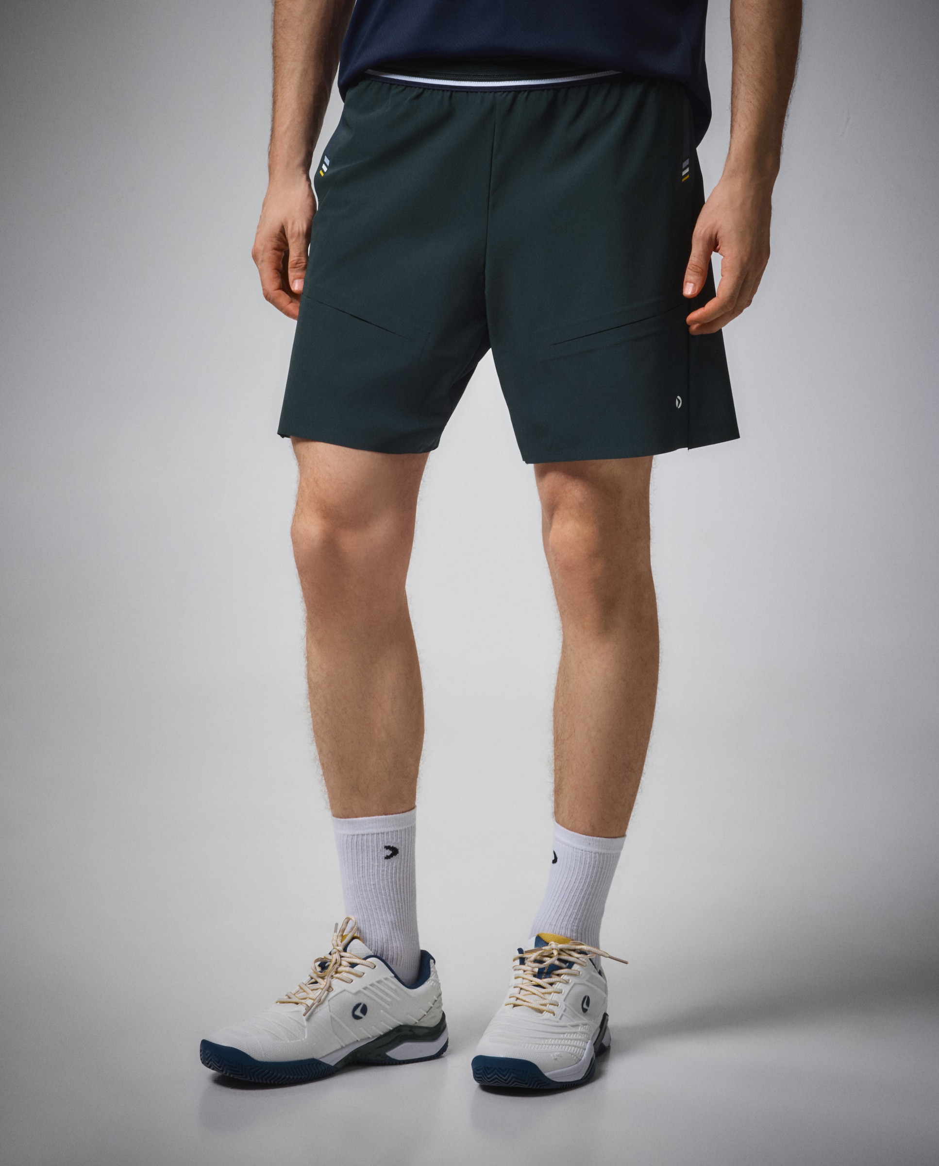 Pantalón corto de pádel / tenis de Boomerang de hombre - Verde Verde-2