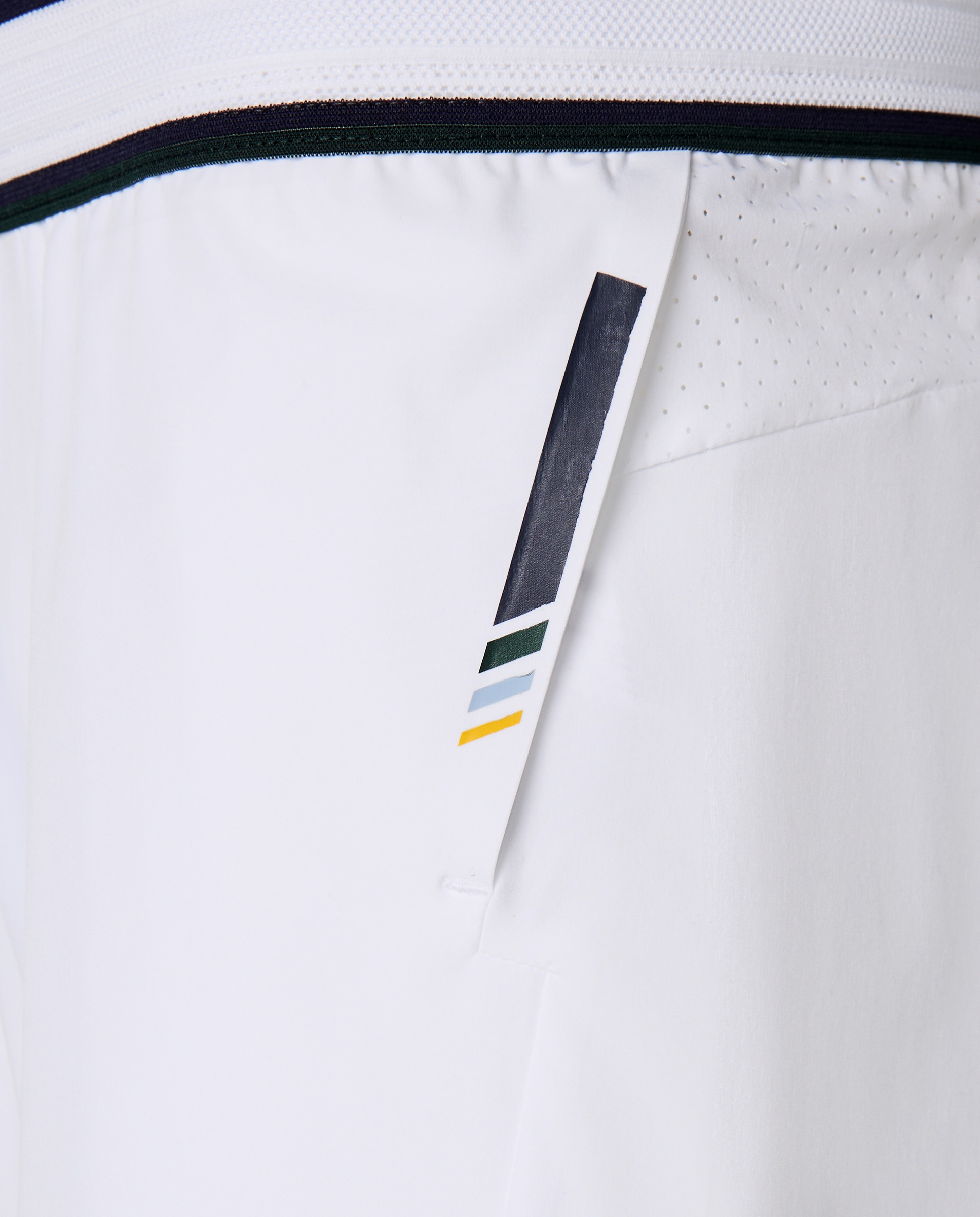 Calções de Padel/Ténis de Homem Branco-6