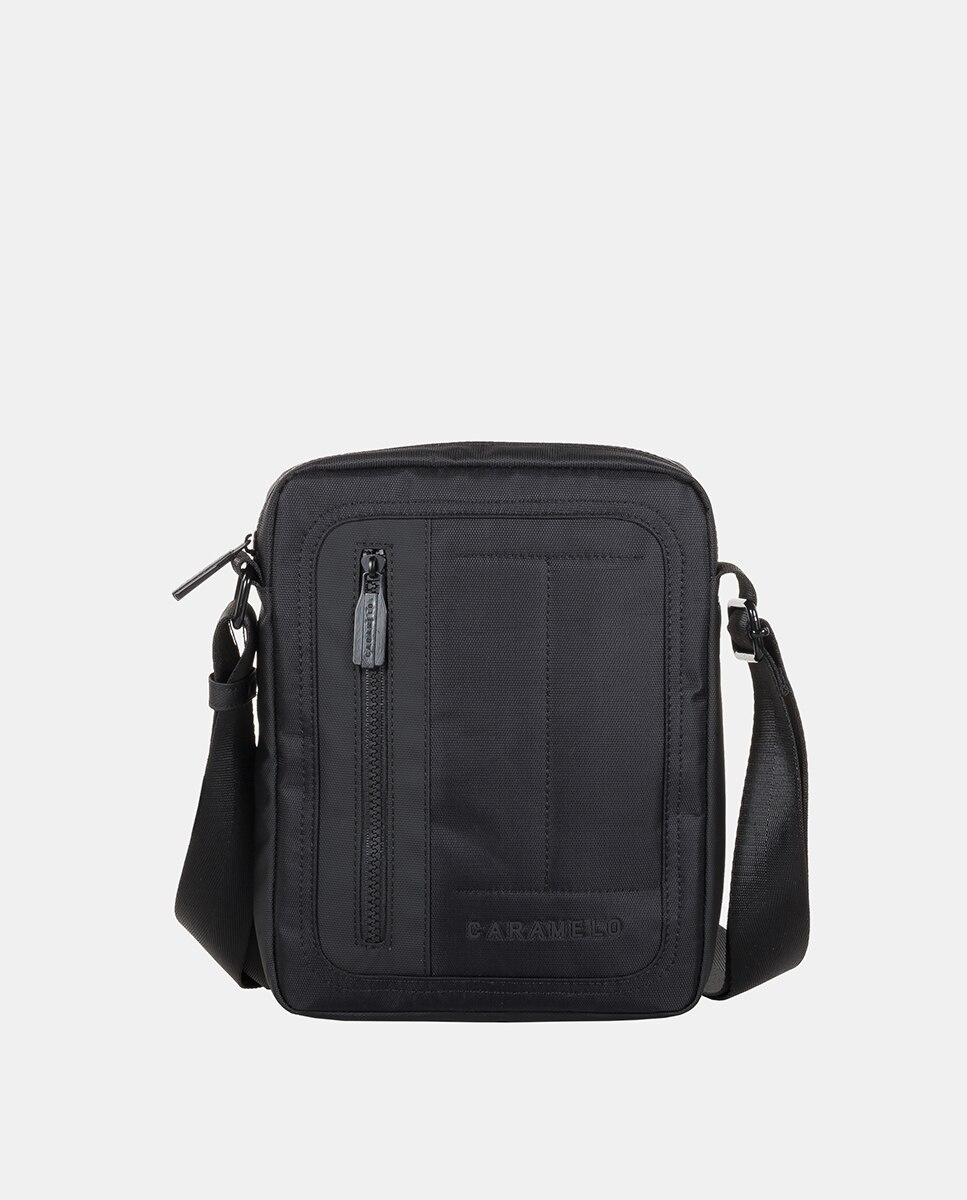 Mala a Tiracolo Média - Preto Preto-1