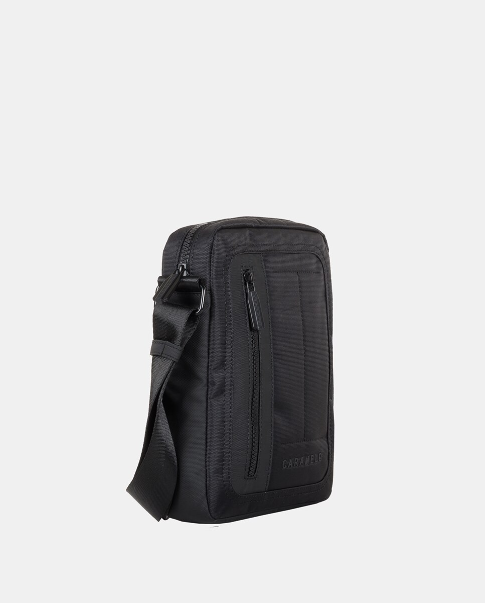 Mala a Tiracolo Média - Preto Preto-2
