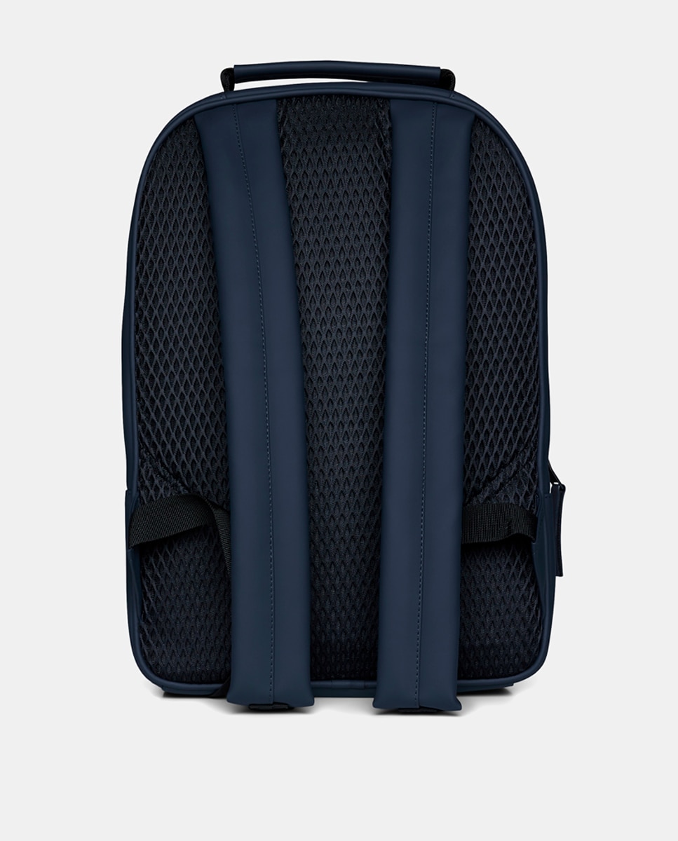 Mochila Impermeável com Bolso à Frente Book Daypack Azul-marinho-3
