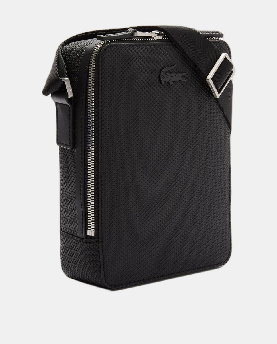 Mala Vertical para Câmara Unissexo Chantaco em Pele Costurada Mate Preto-2