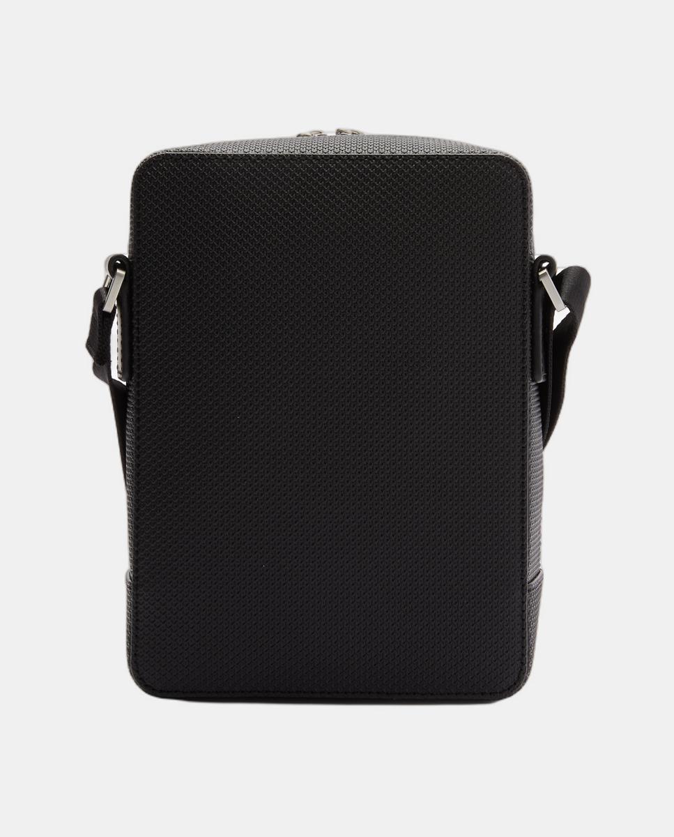 Mala Vertical para Câmara Unissexo Chantaco em Pele Costurada Mate Preto-4