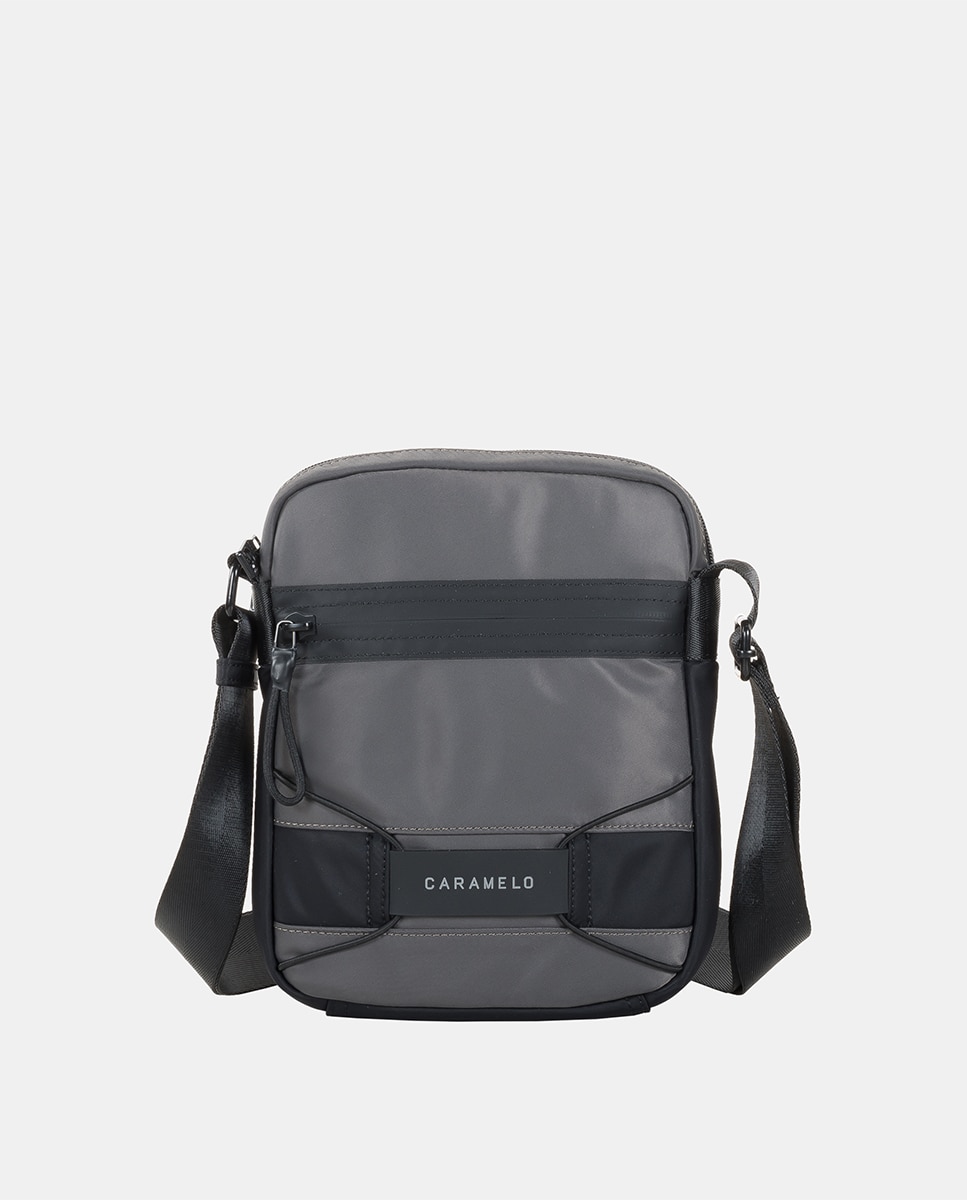 Mala a Tiracolo Grande Cinzento-1