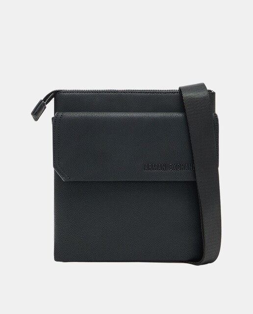 Imagem 0 de Mala a Tiracolo com Bolso Grande, Correia Ajustável e Logótipo à Frente