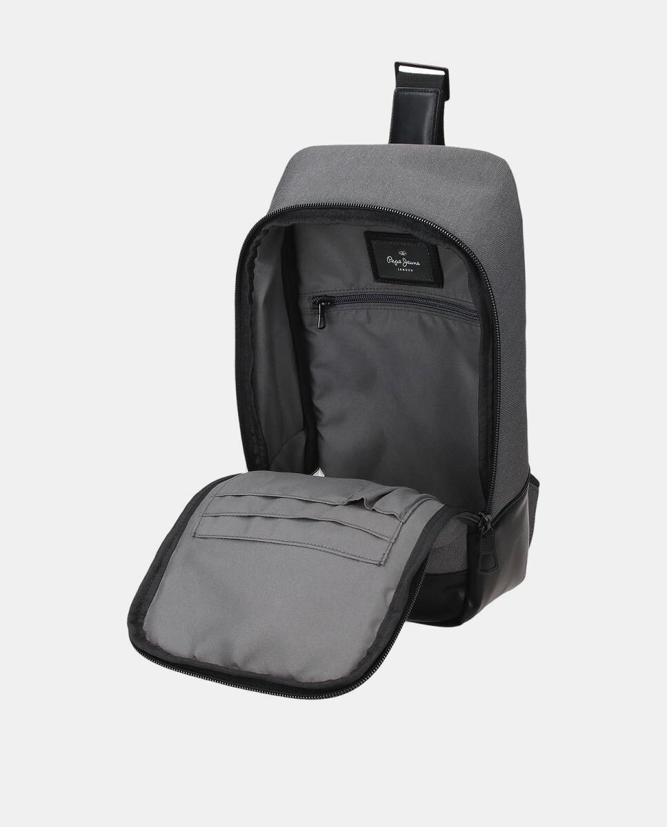 Mala a Tiracolo Cruzada Waltford Cinzento-escuro-2