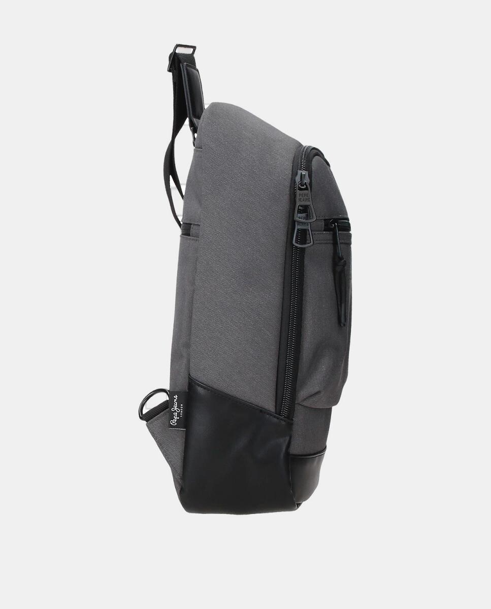 Mala a Tiracolo Cruzada Waltford Cinzento-escuro-4