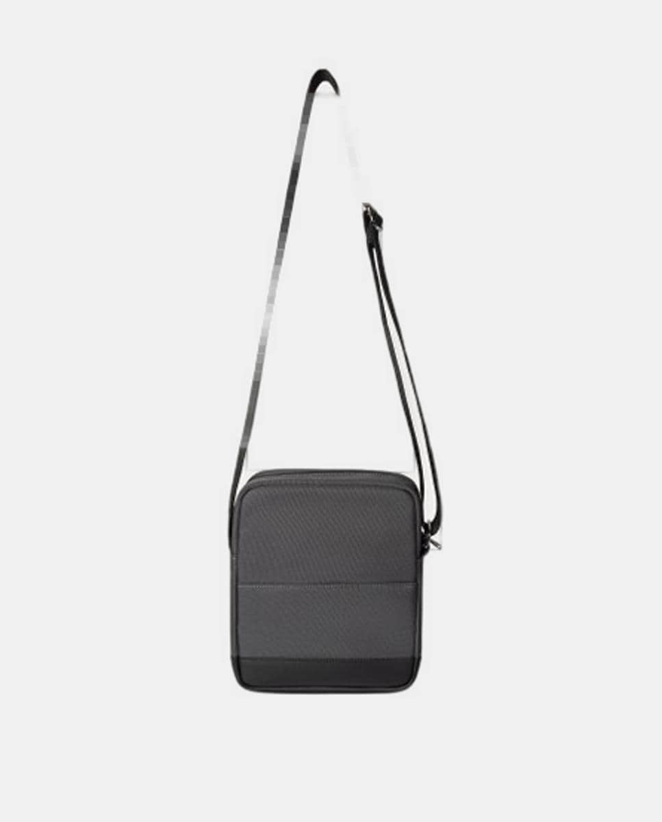 Mala a Tiracolo com Logótipo Diamante Cinzento-2