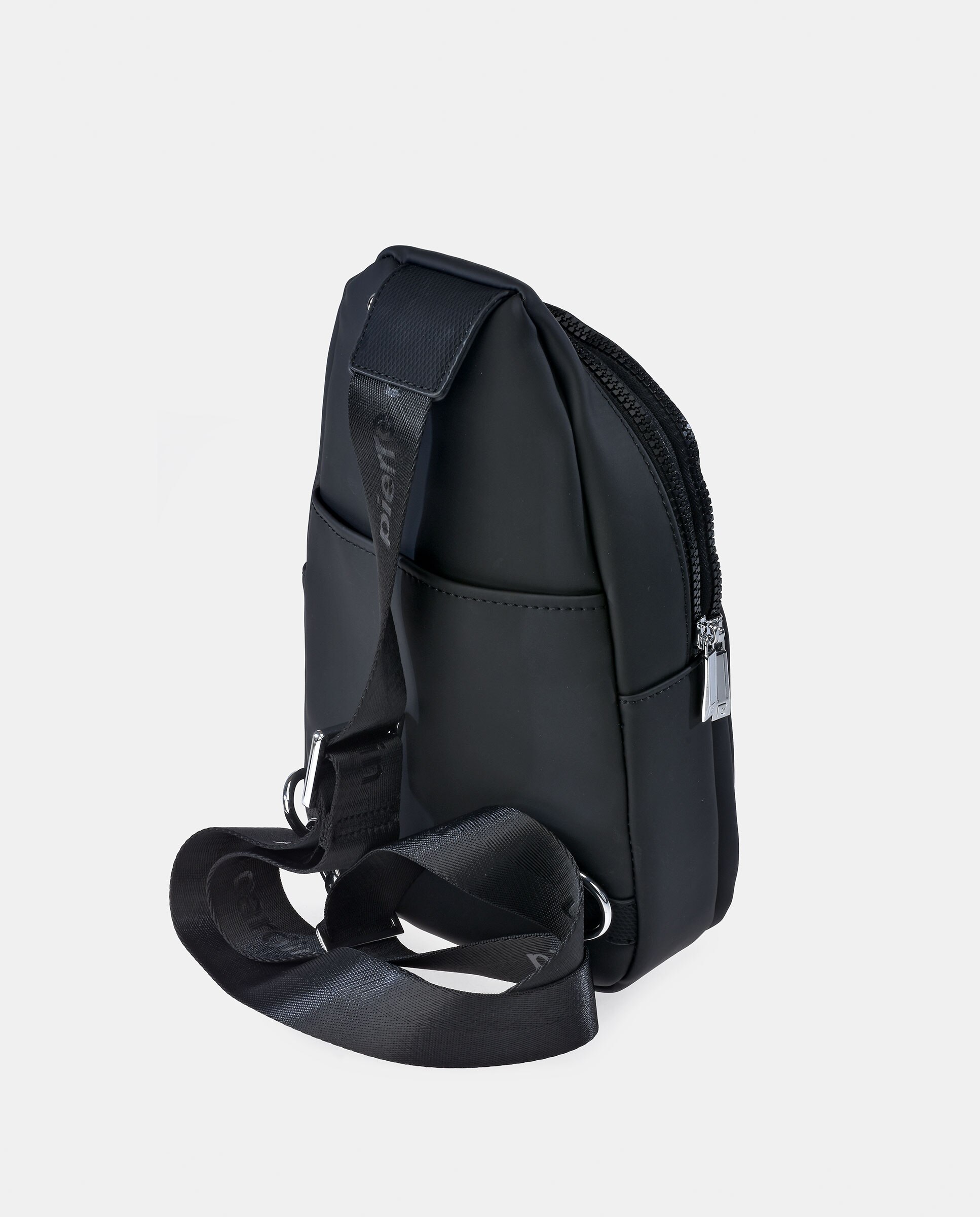 Bolso de hombro P.U de hombre - Pierre Cardin - Negro Negro-3
